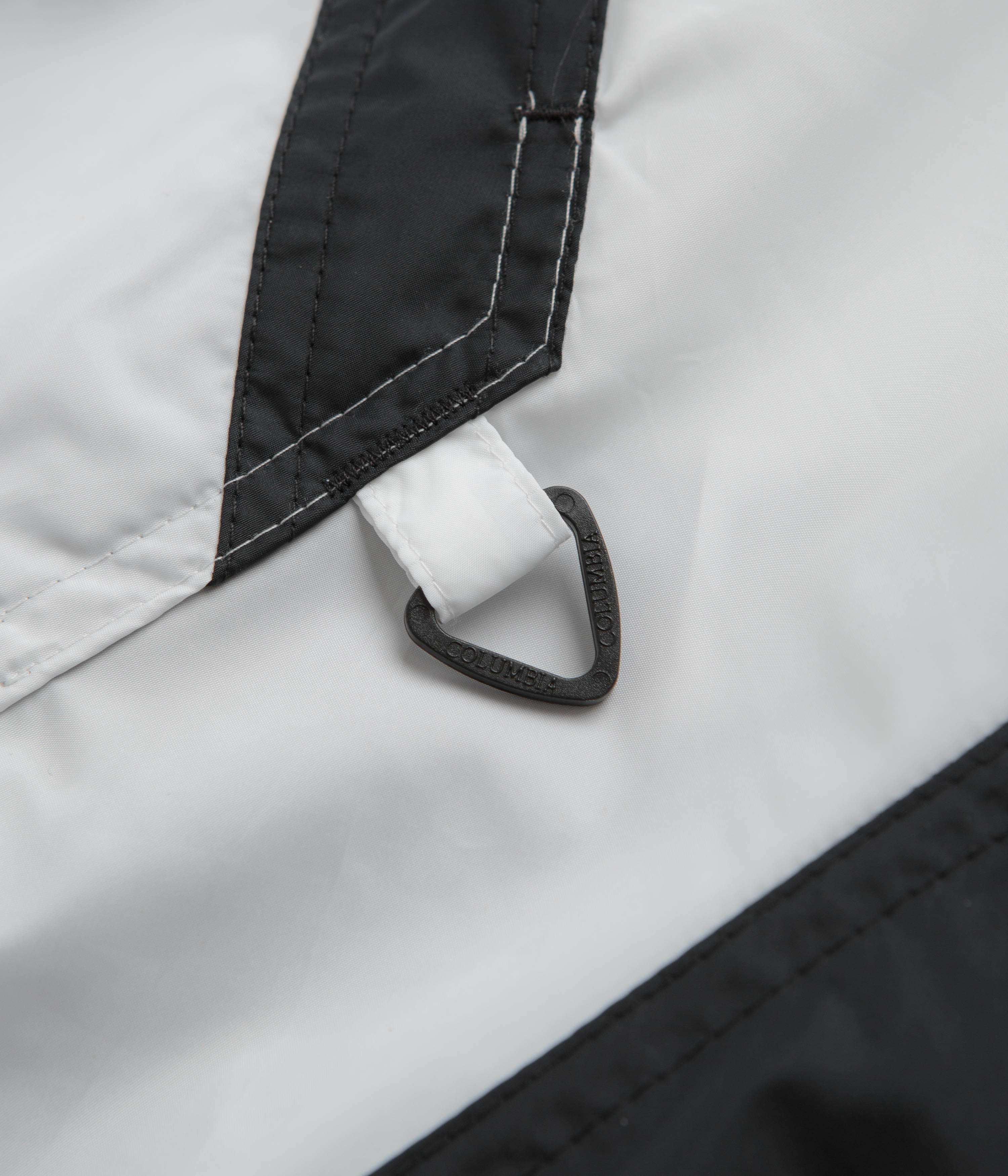 Columbia Challenger II Windbreaker Jacket - White / Black / White - Image 4
