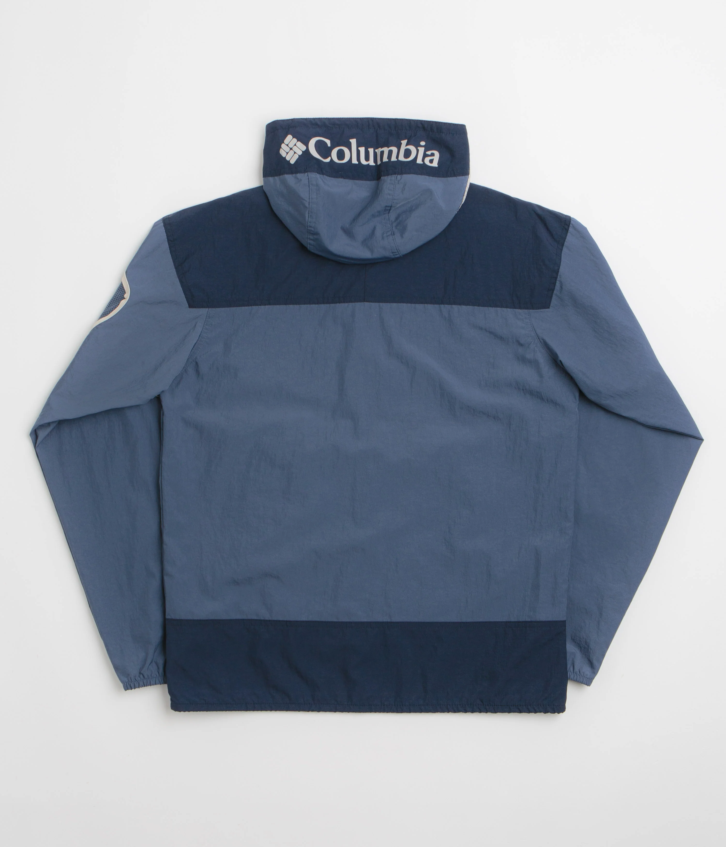 Columbia Challenger Windbreaker Anorak - Dark Mountain / Collegiate Navy - Image 2