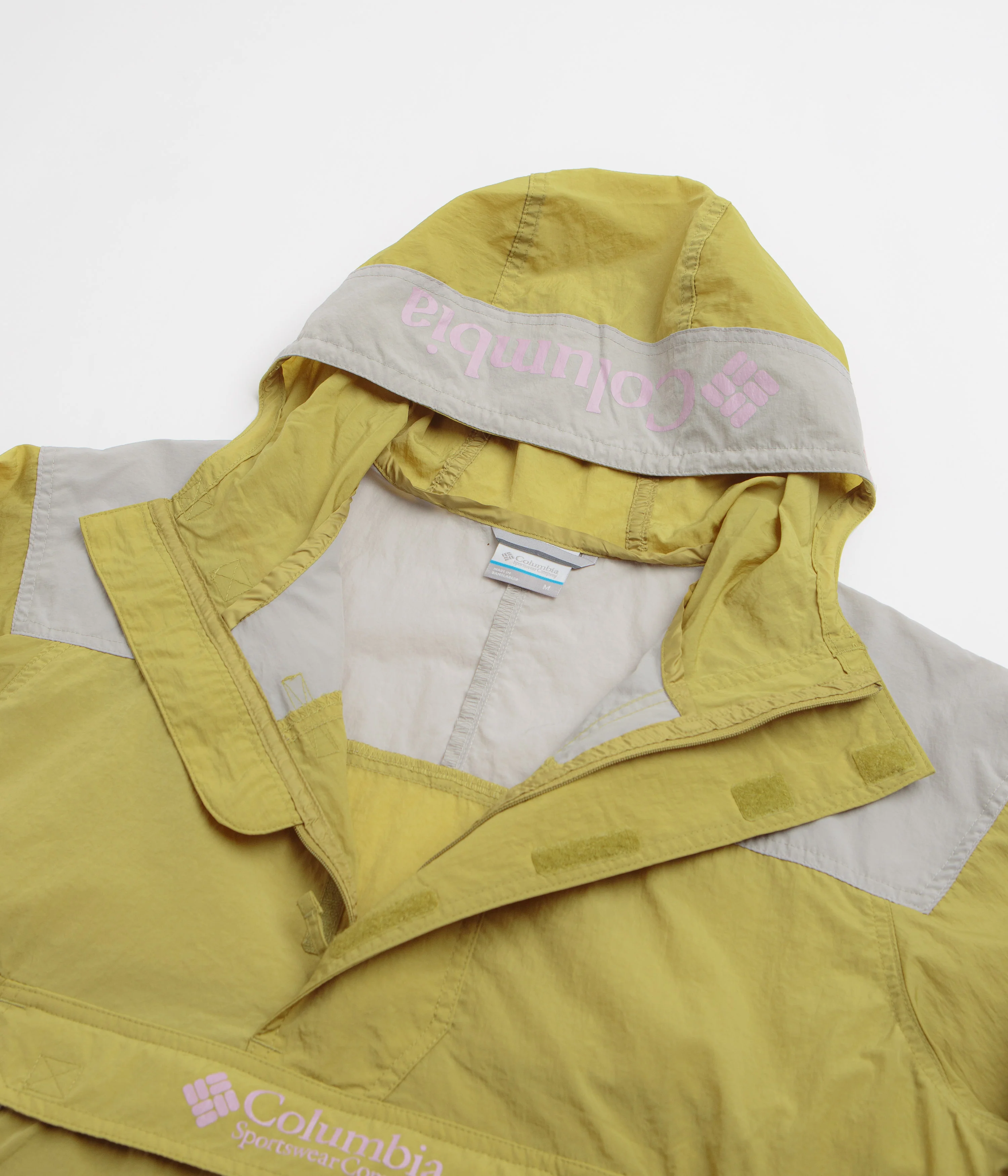 Columbia Challenger Windbreaker Anorak - Peppercorn / Flint Grey - Image 6