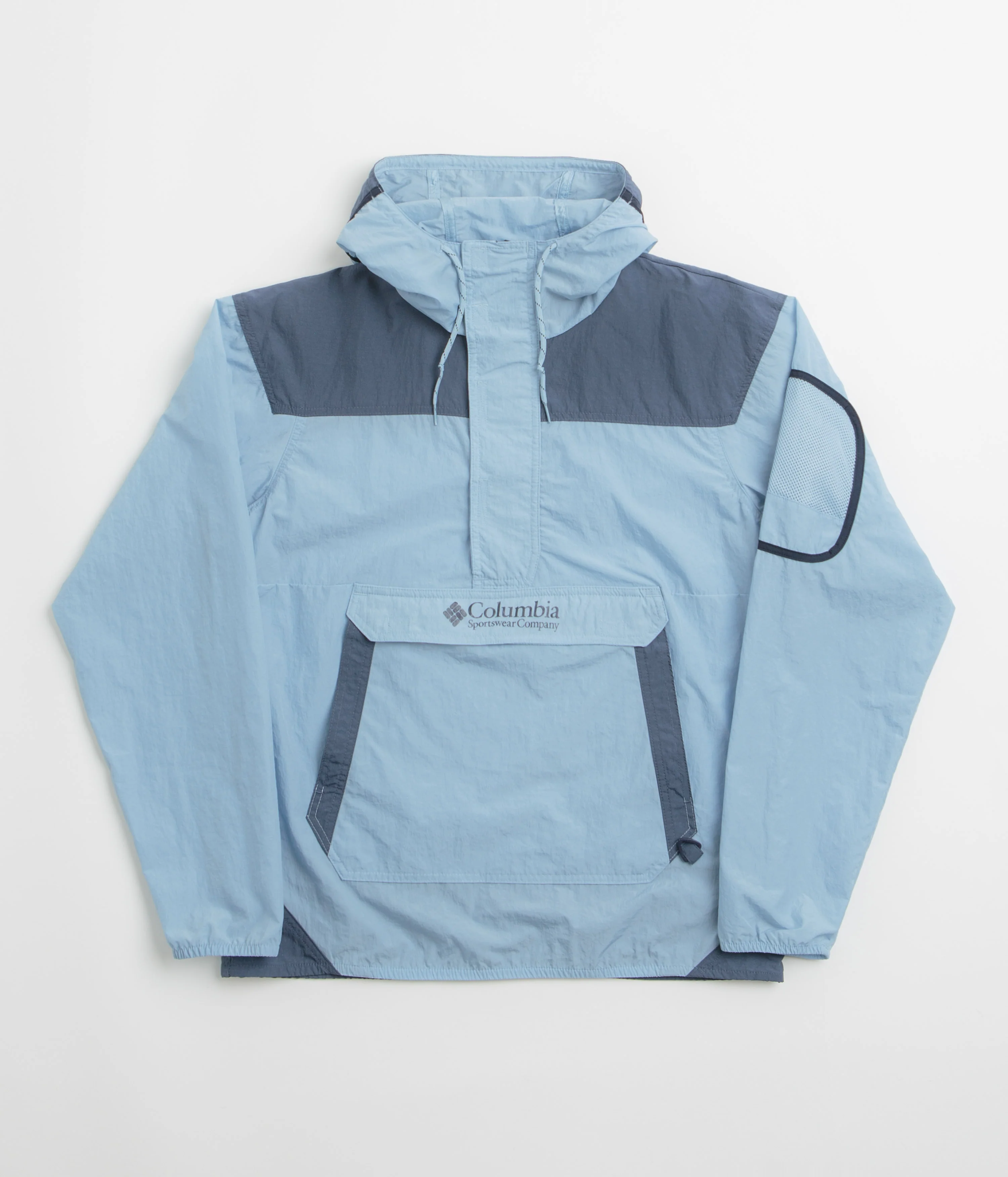 Columbia Challenger Windbreaker Anorak - Ripple Blue / Dark Mountain
