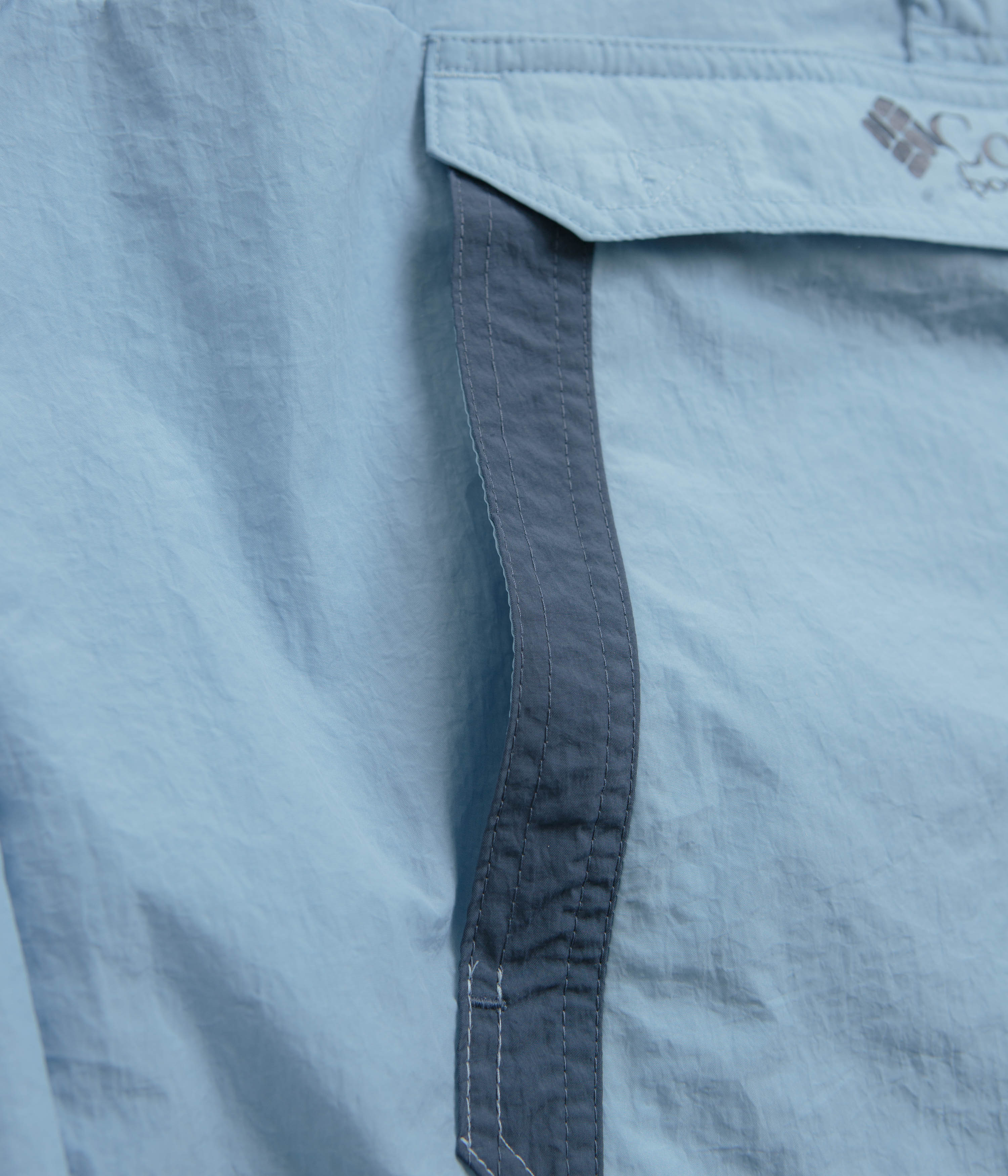 Columbia Challenger Windbreaker Anorak - Ripple Blue / Dark Mountain - Image 4