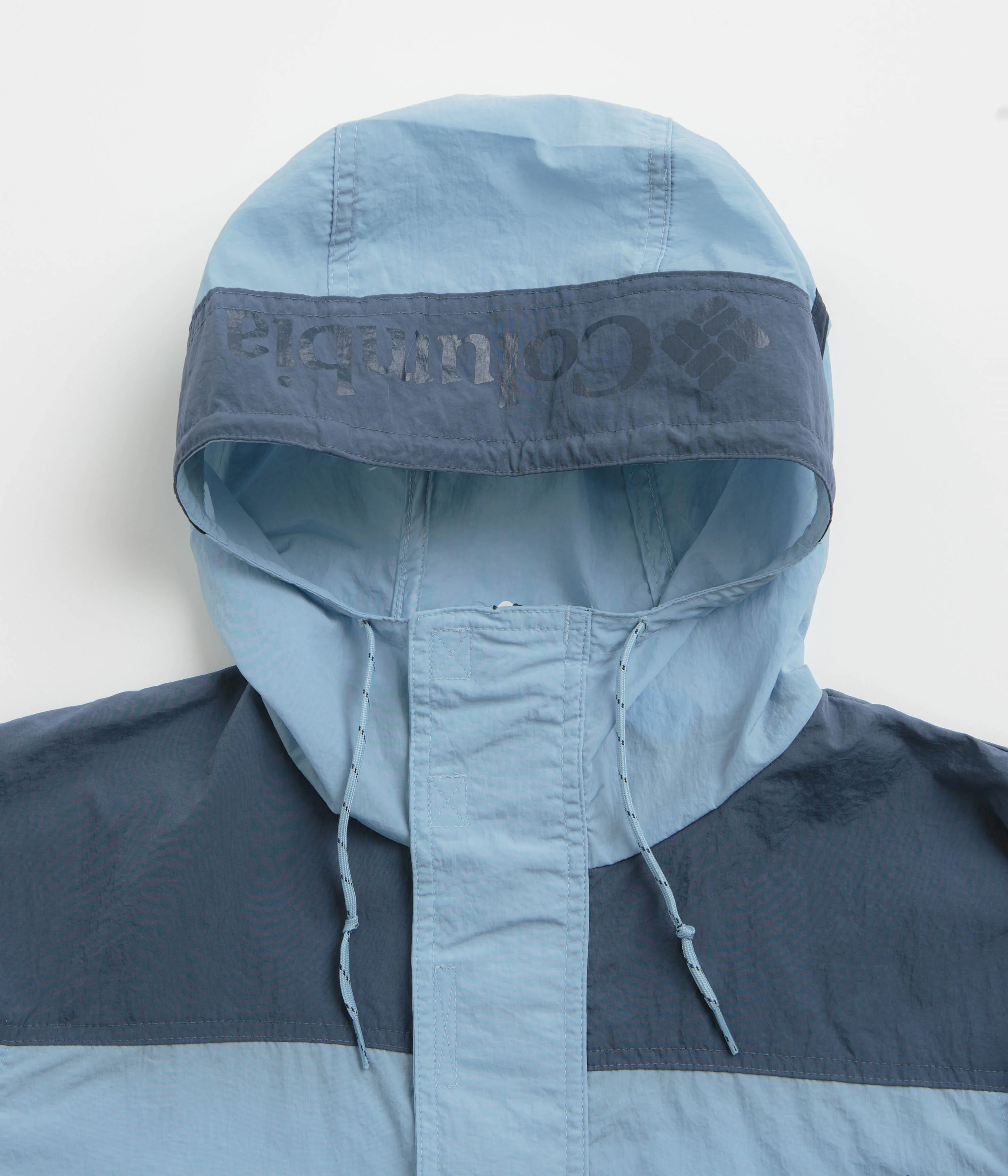 Columbia Challenger Windbreaker Anorak - Ripple Blue / Dark Mountain - Image 5