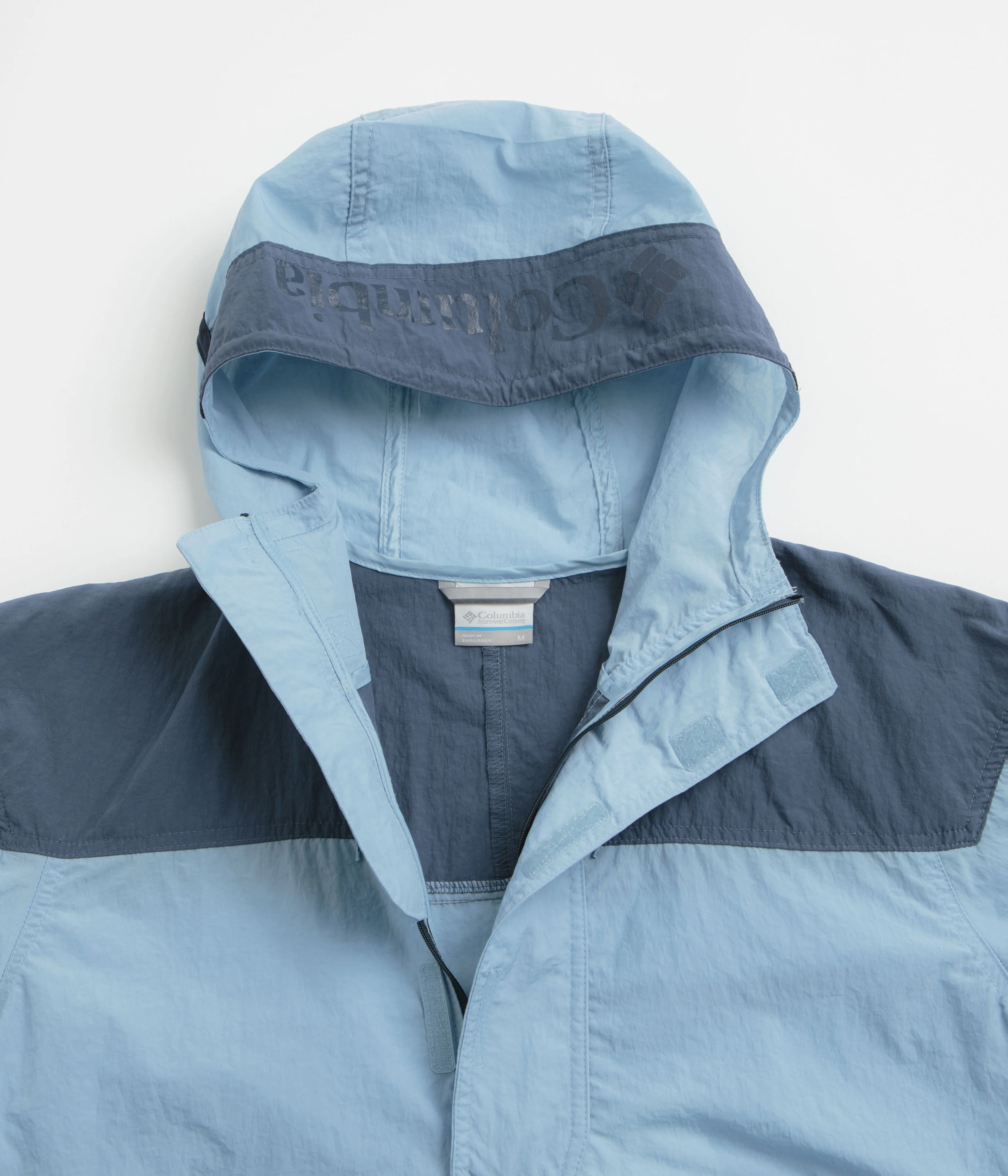 Columbia Challenger Windbreaker Anorak - Ripple Blue / Dark Mountain - Image 6