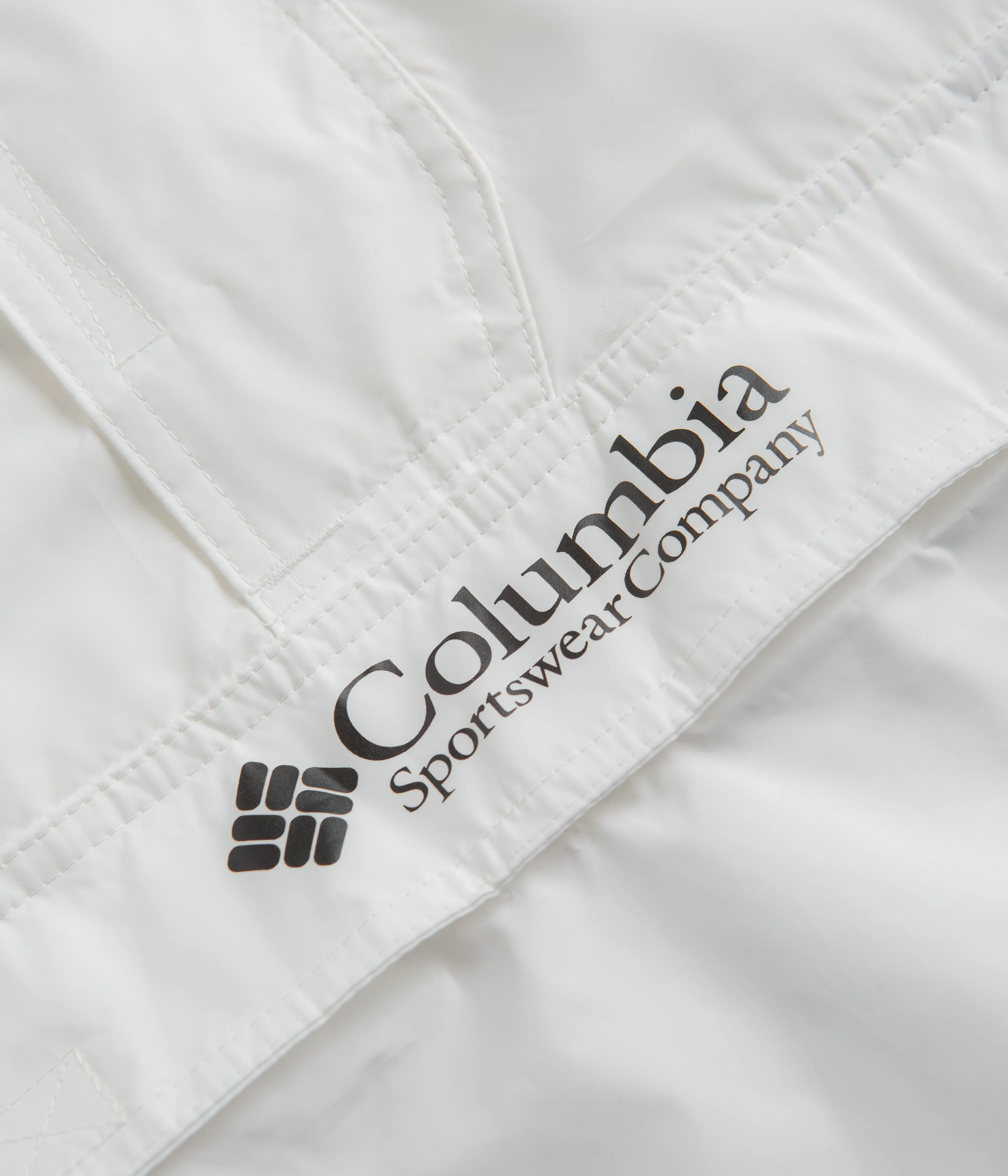 Columbia Challenger Windbreaker Jacket - White / Black - Image 4