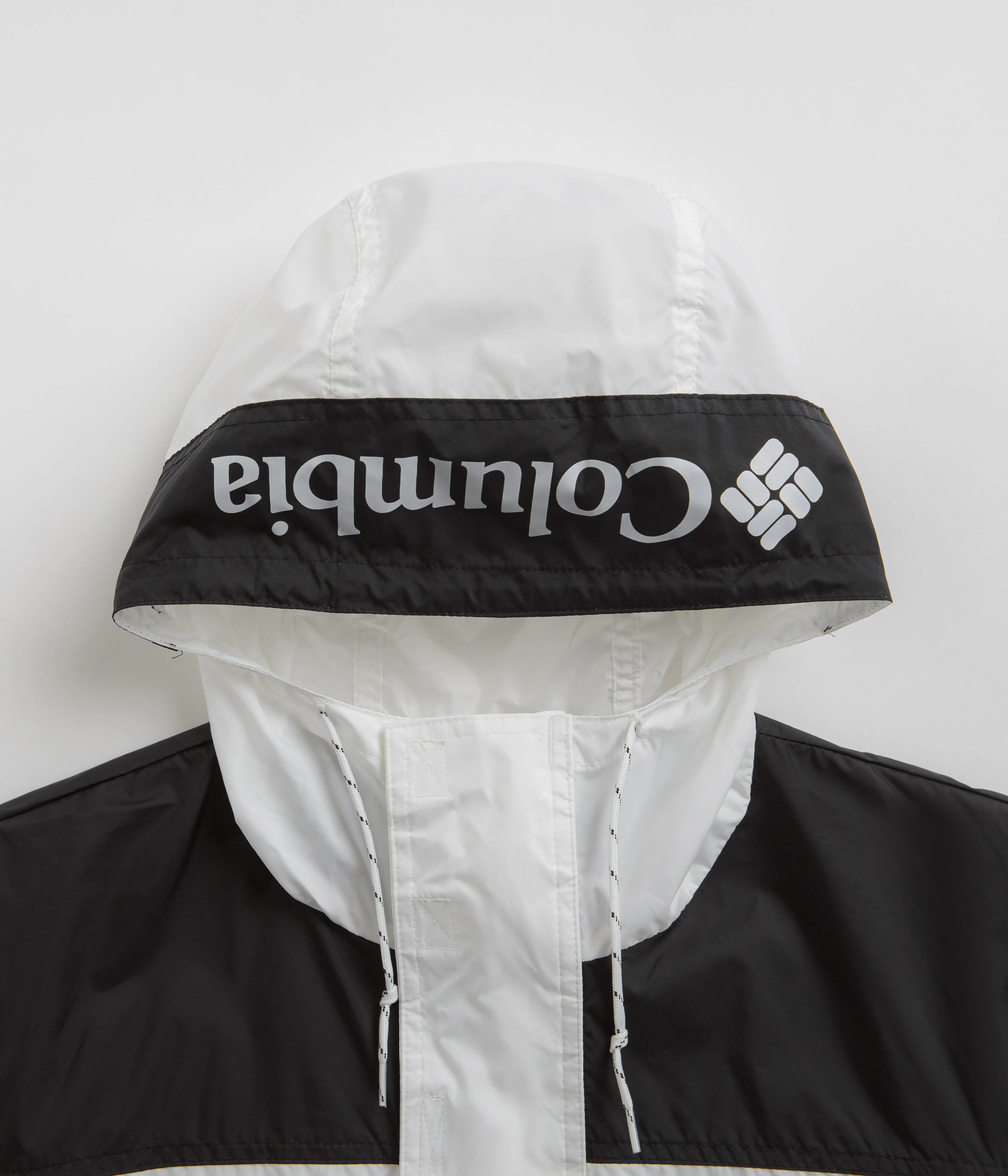 Columbia Challenger Windbreaker Jacket - White / Black - Image 5