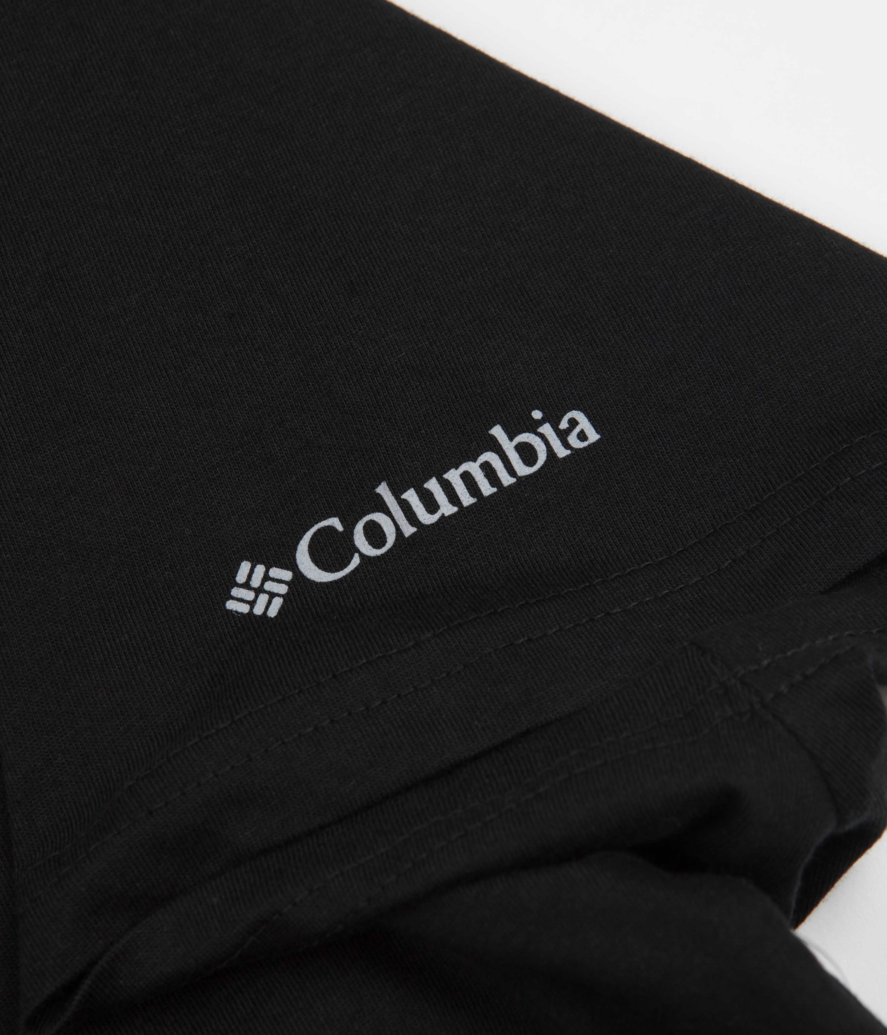 Columbia CSC Basic Logo Short Sleeve T-Shirt - Black - Image 4