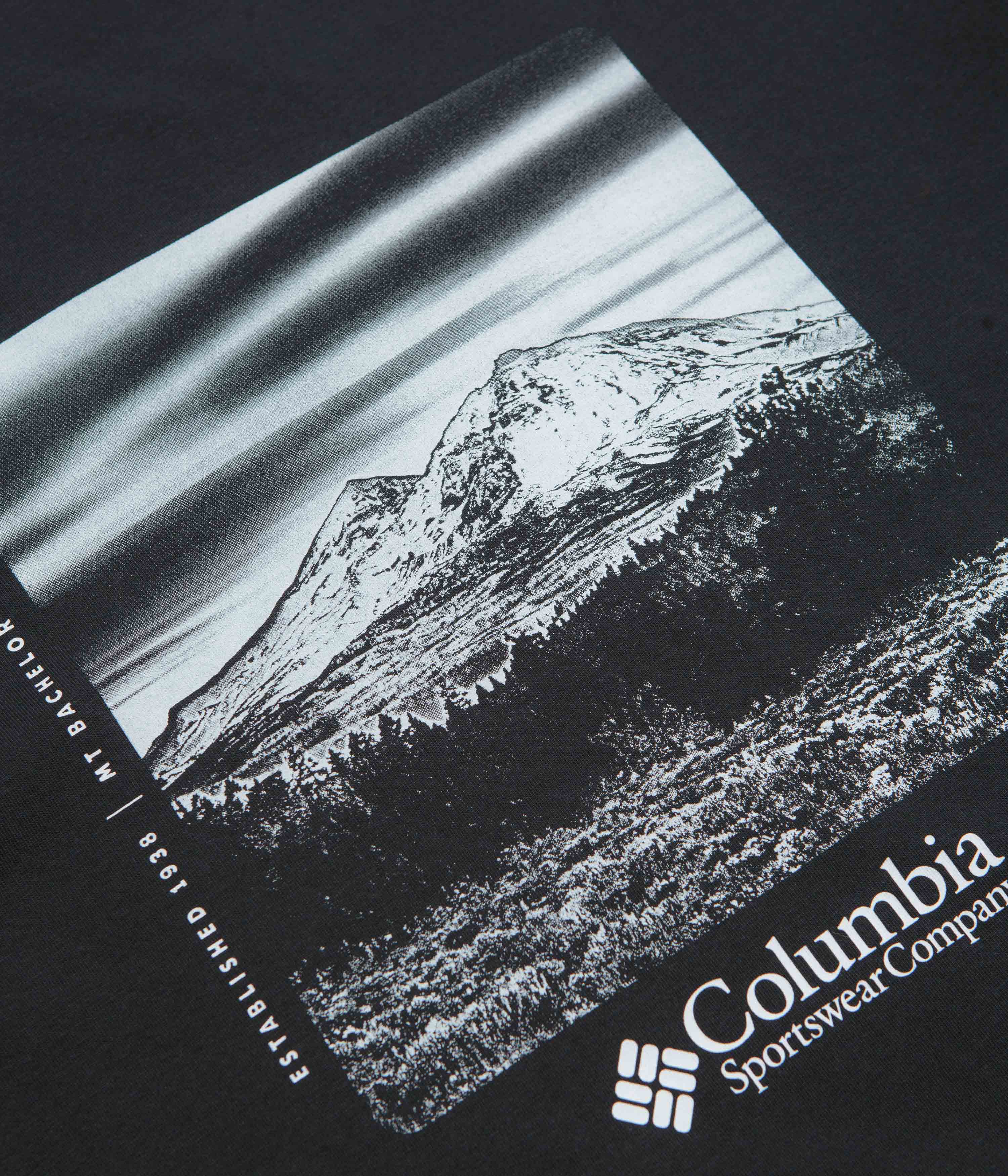 Columbia CSC Heavyweight Back Graphic T-Shirt - Black / Photoreal - Image 4