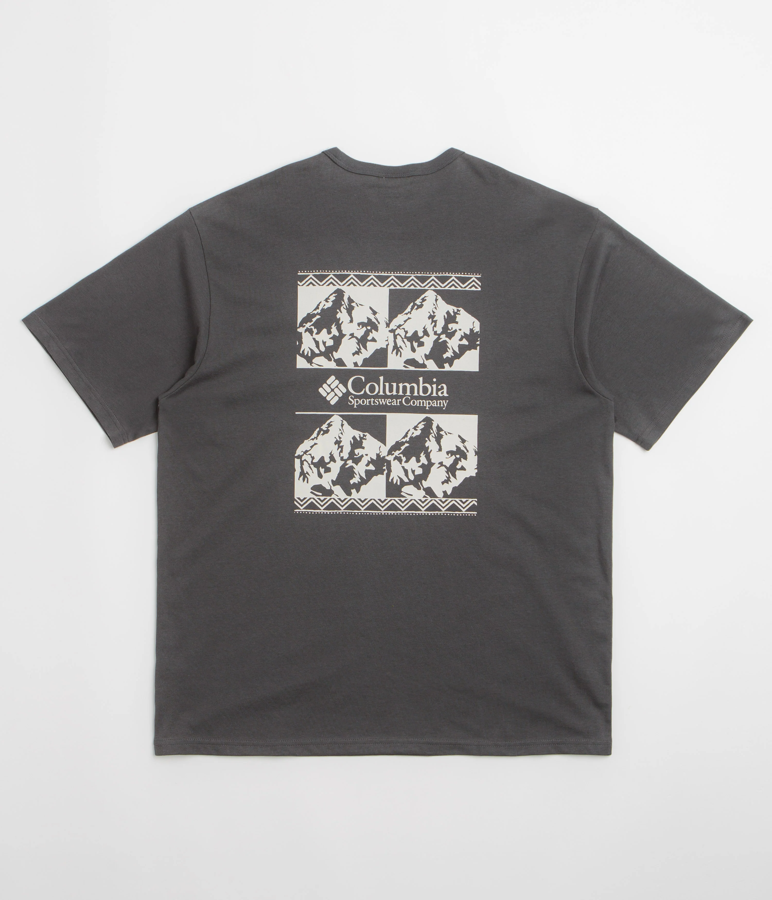 Columbia CSC Heavyweight Iconic T-Shirt - Shark / Repeated Peaks