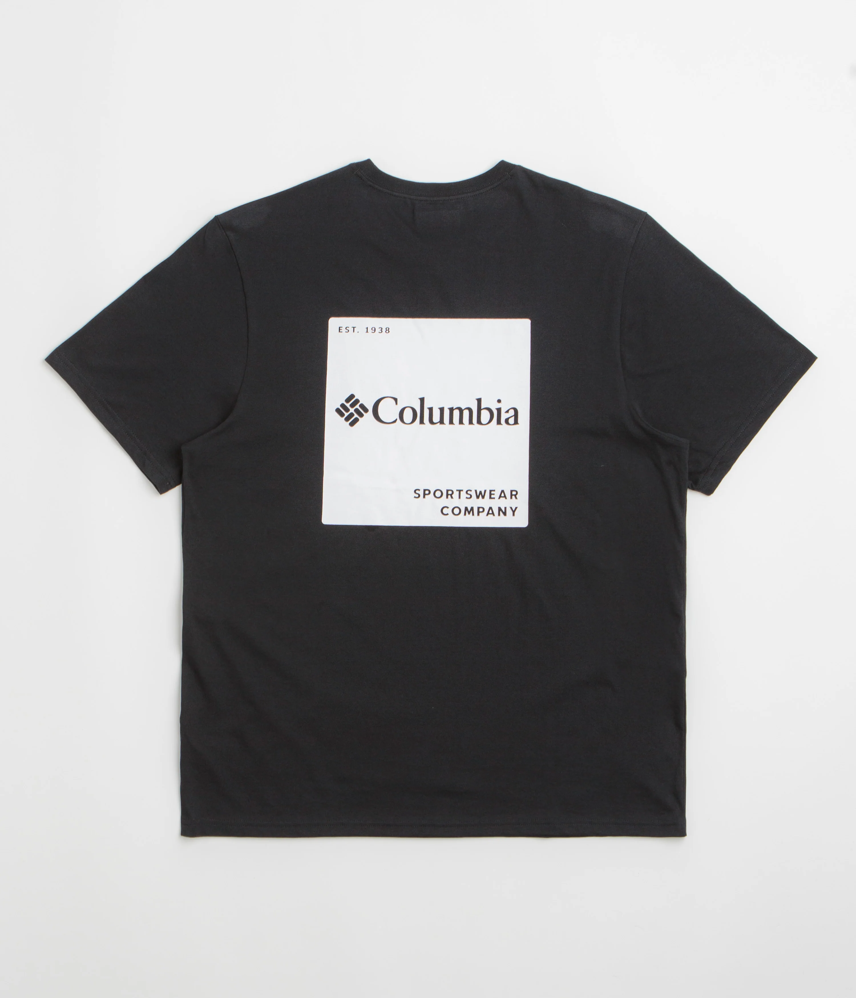 Columbia CSC Logo Back T-Shirt - Black / Boxy Brand