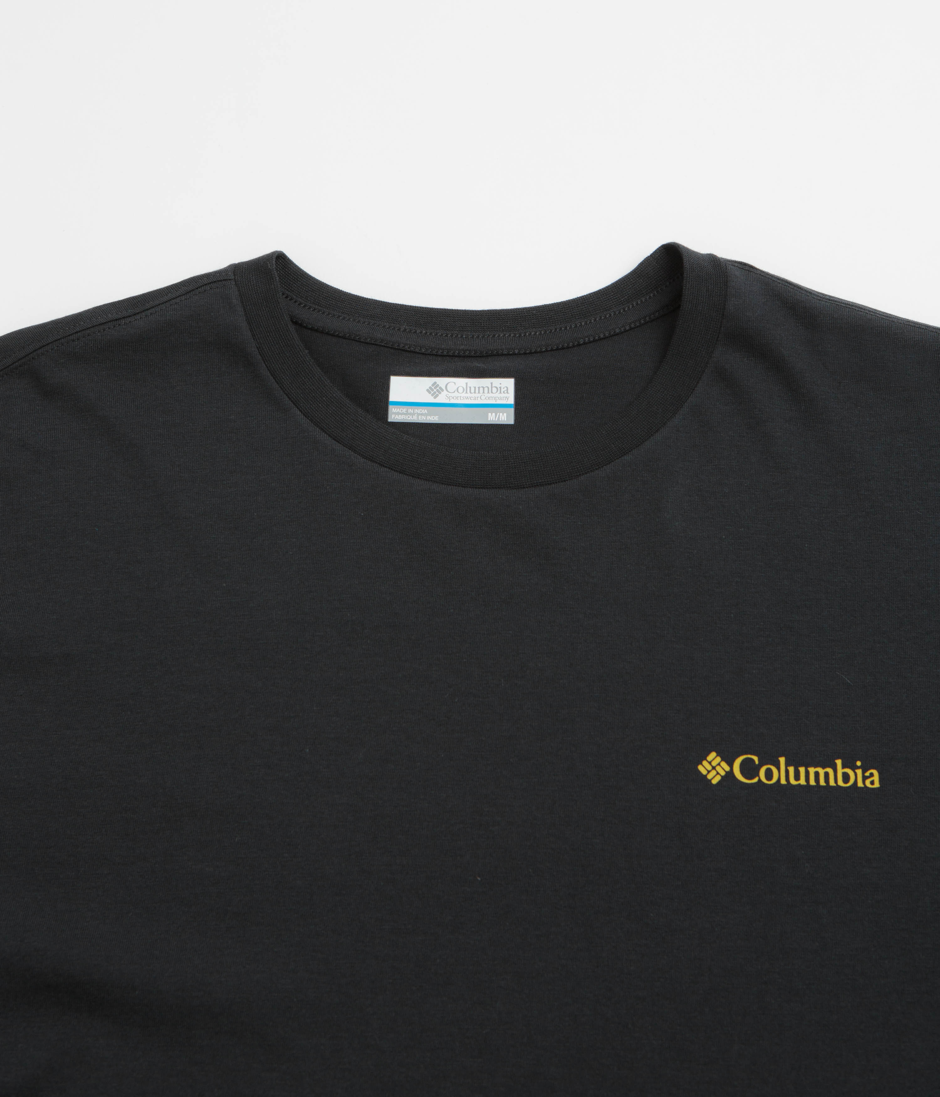 Columbia CSC Logo Back T-Shirt - Black / Linework C Badge - Image 3