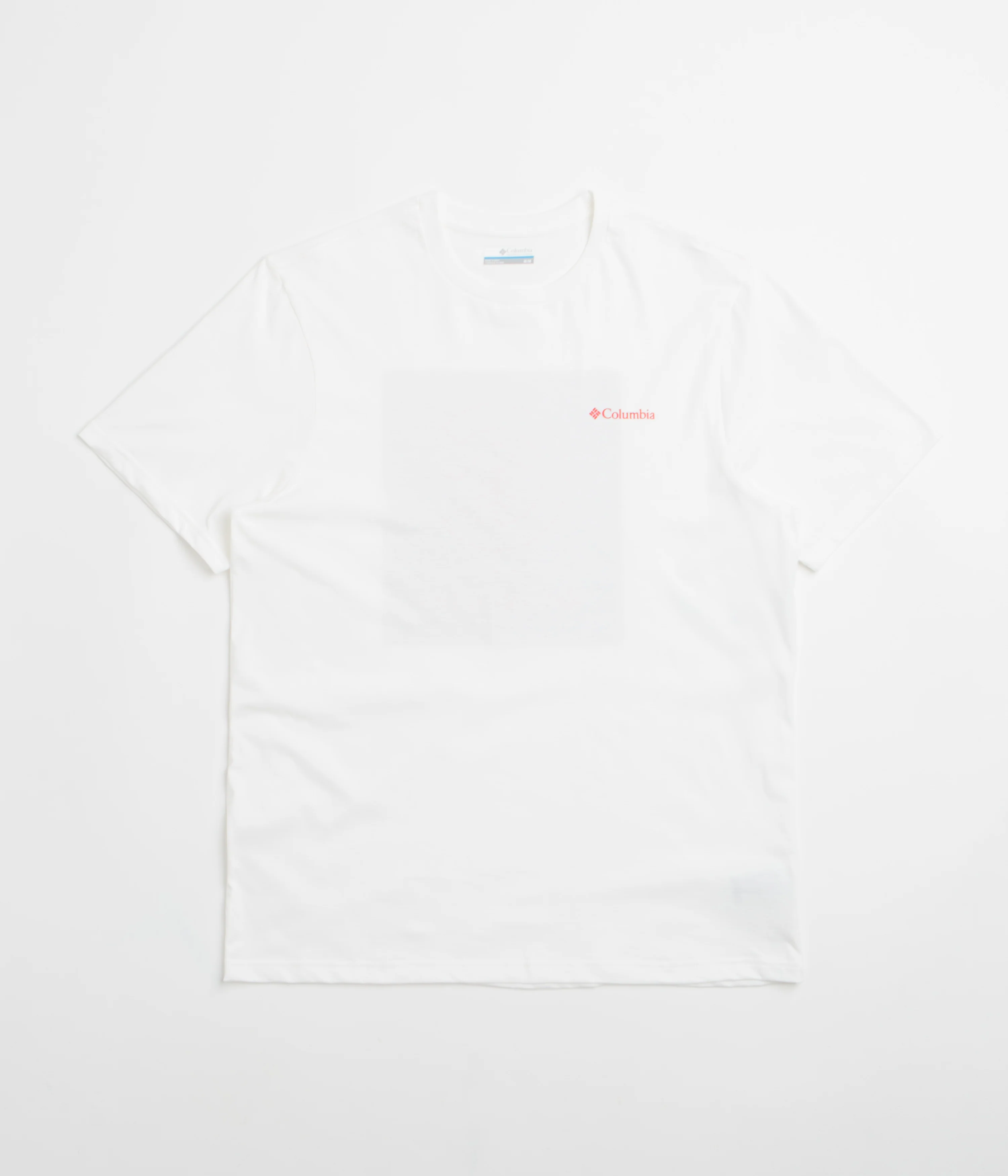 Columbia CSC Logo Back T-Shirt - White / Linework C Badge - Image 2