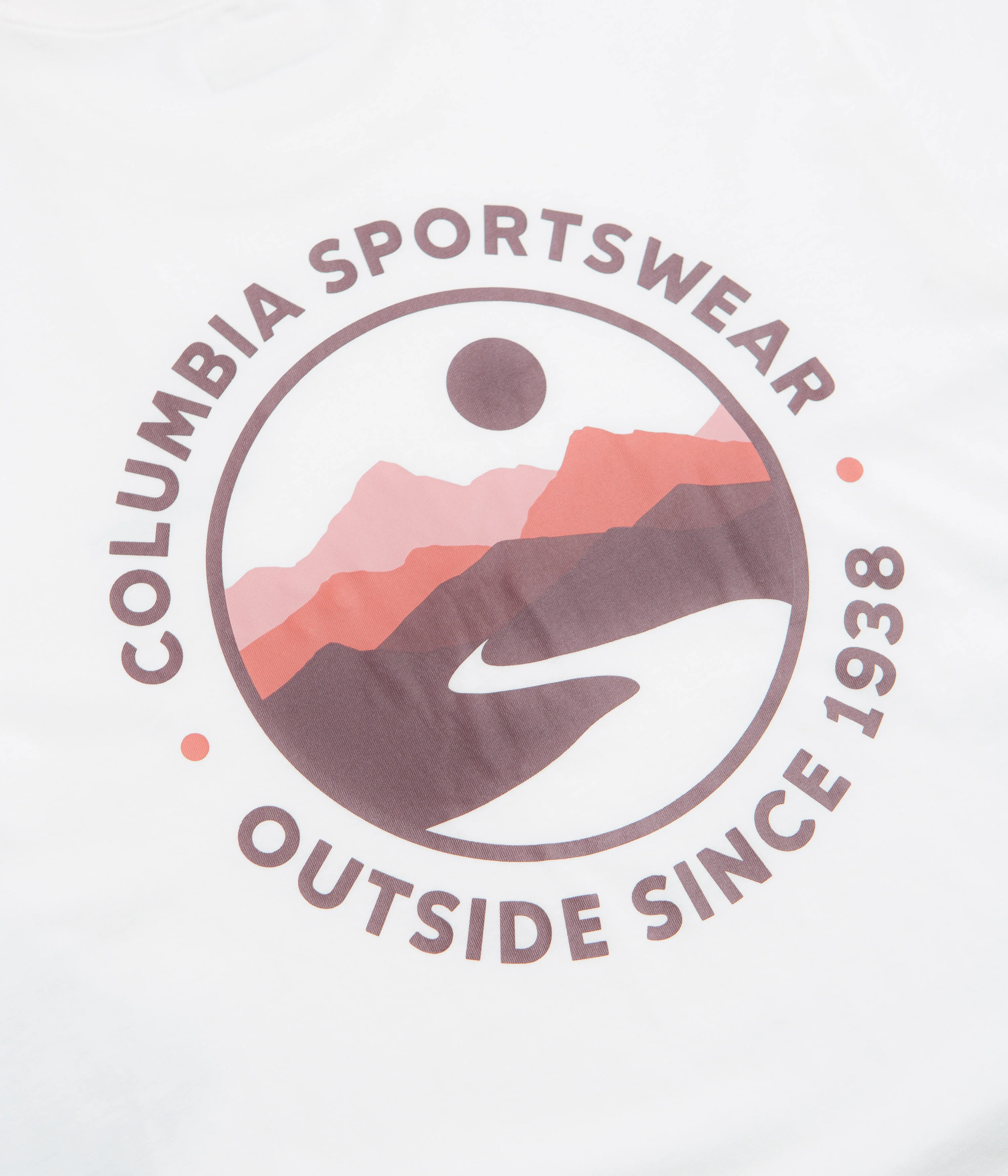 Columbia CSC Outdoor Back Graphic T-Shirt - White / Scoped View - Image 4