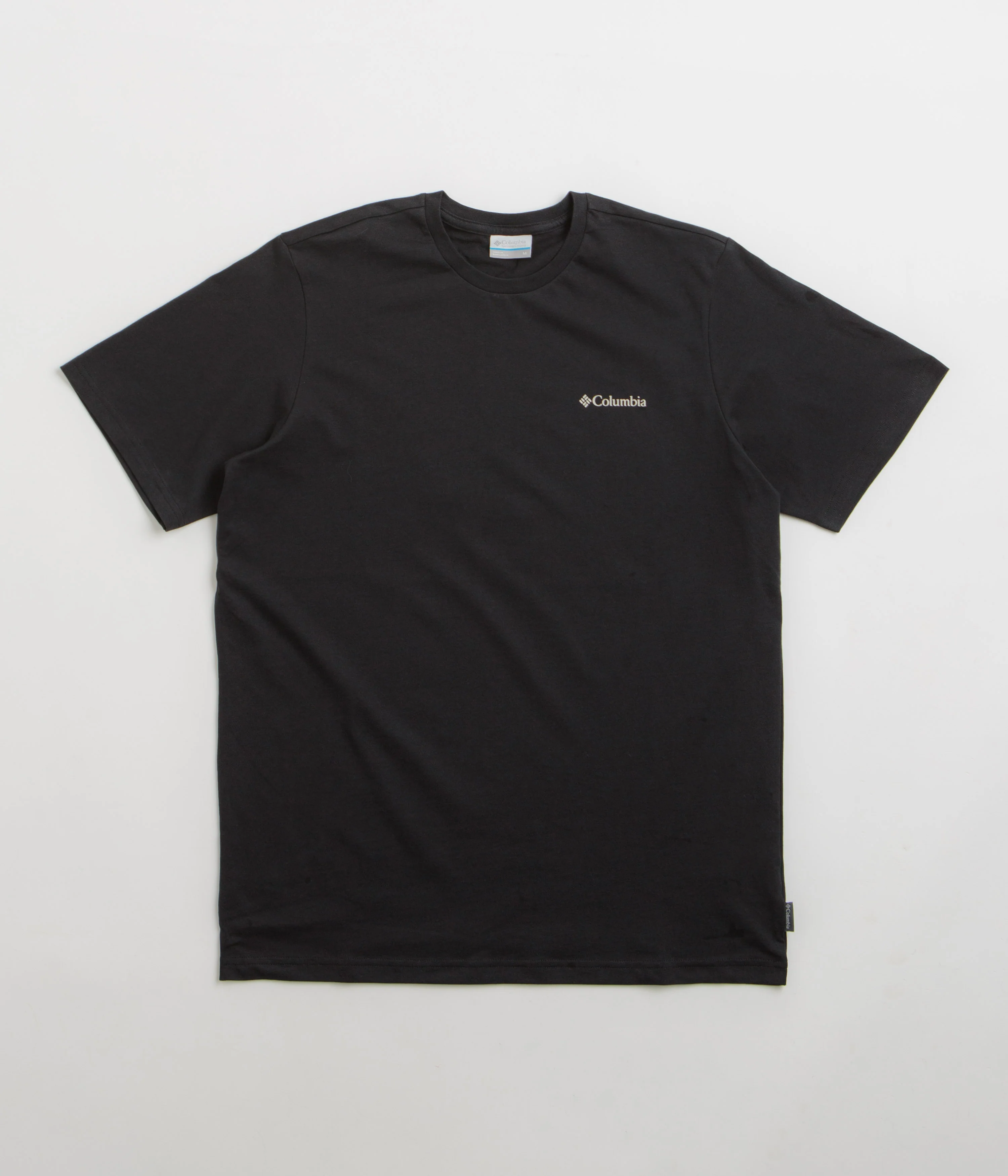 Columbia Explorers Canyon Back T-Shirt - Black / Torn Moonscape - Image 2