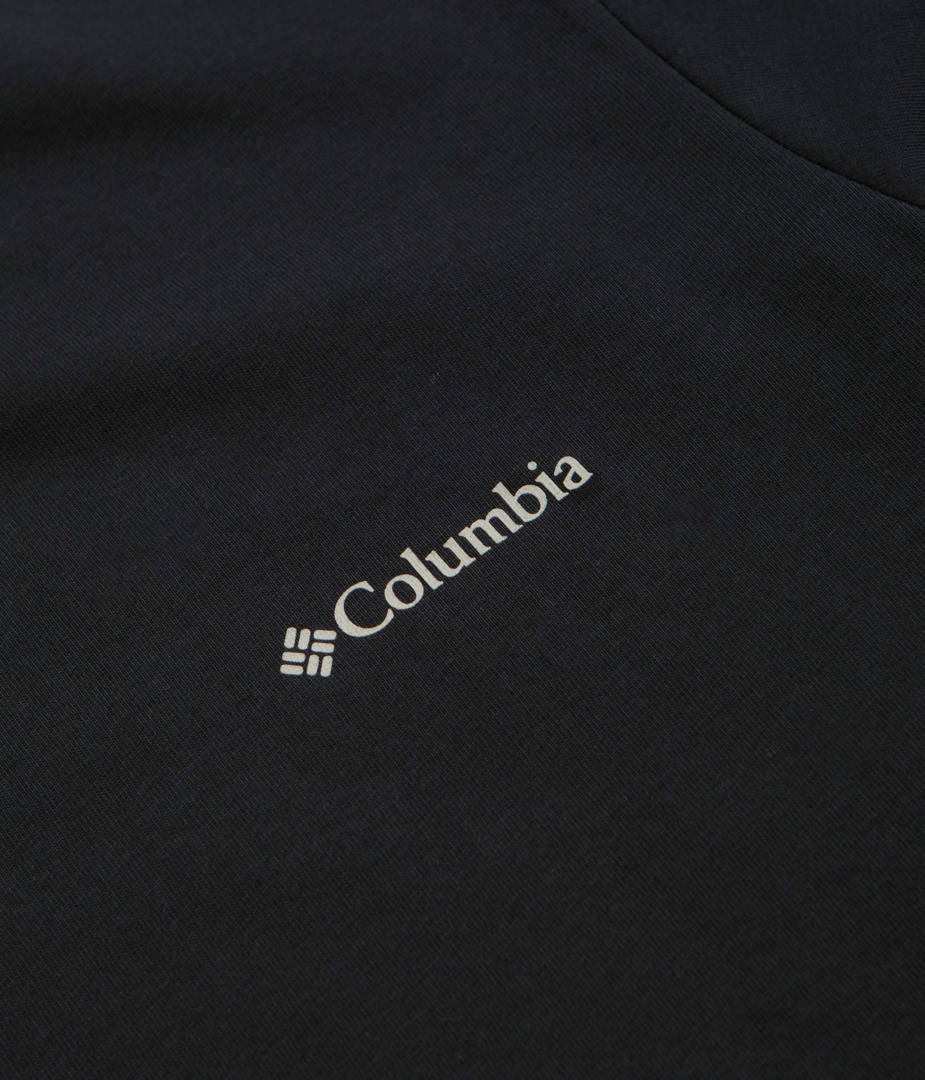 Columbia Explorers Canyon Back T-Shirt - Black / Torn Moonscape - Image 4