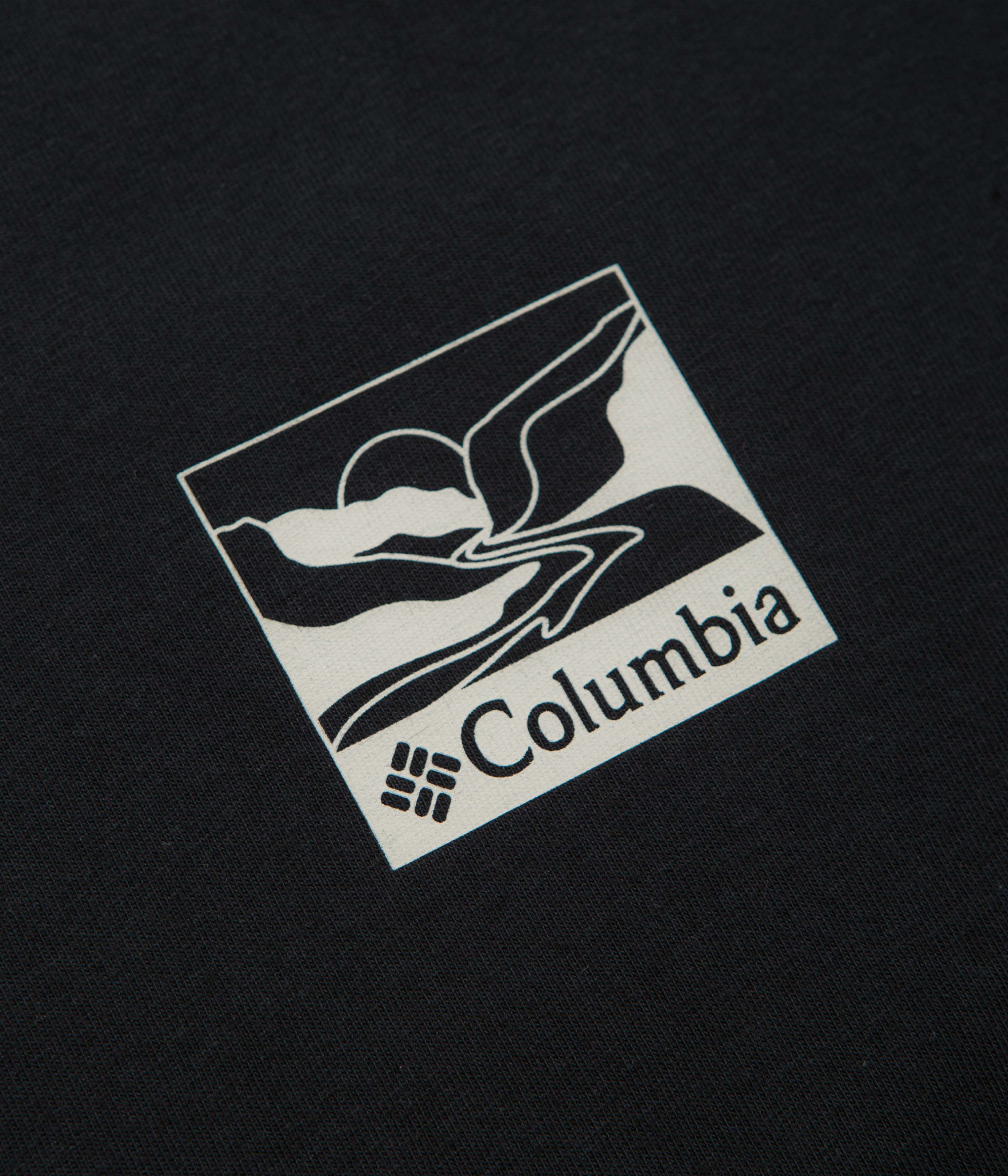 Columbia Explorers Canyon Back T-Shirt - Black / Trailscape - Image 3