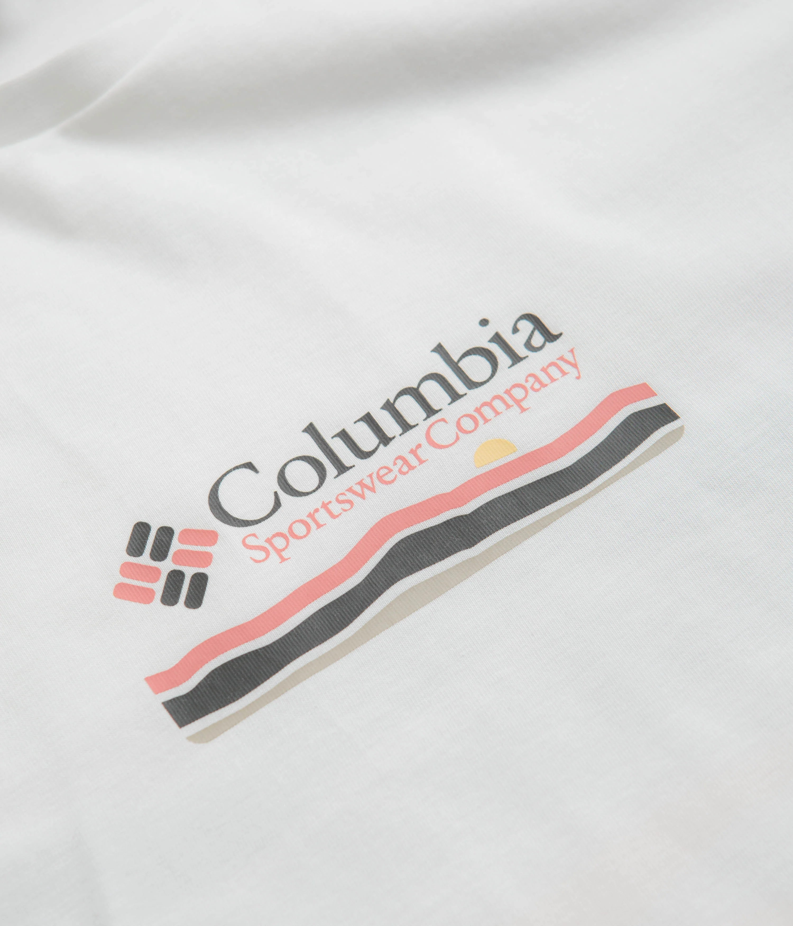 Columbia Explorers Canyon Back T-Shirt - White / Heritage Hills - Image 5