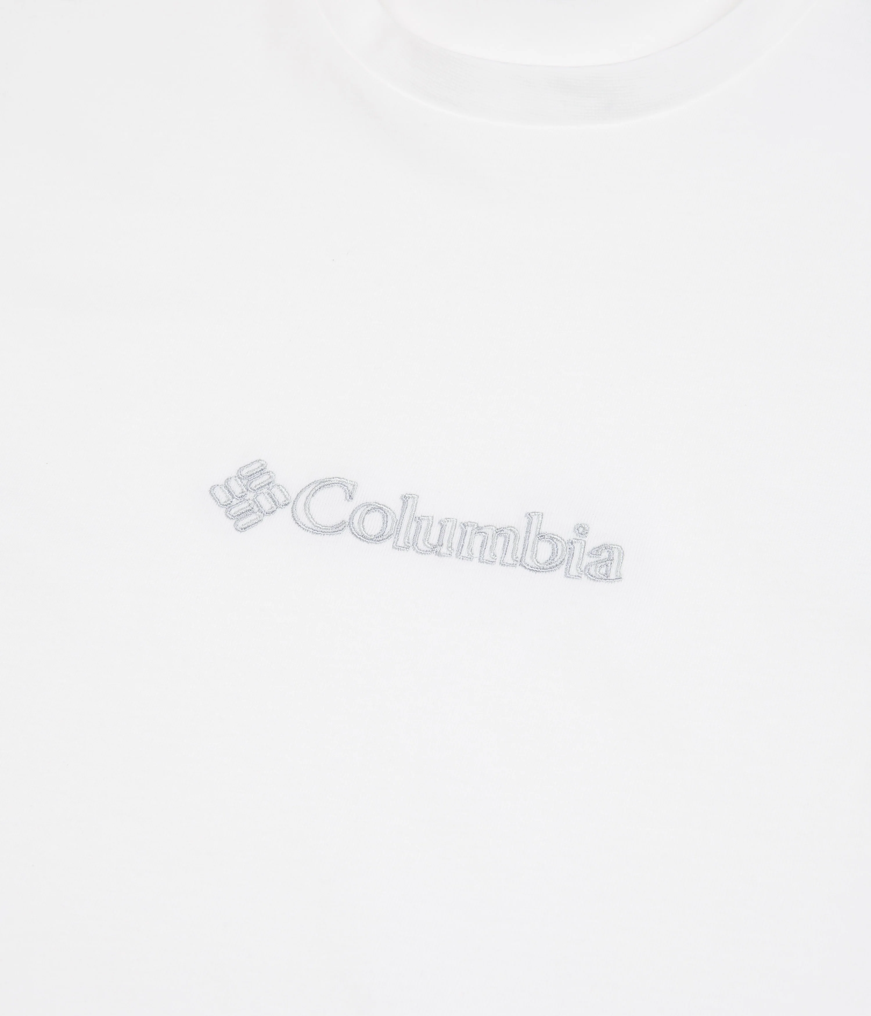 Columbia Explorers Canyon Logo T-Shirt - White / CSC Branded Mini Graphic - Image 3