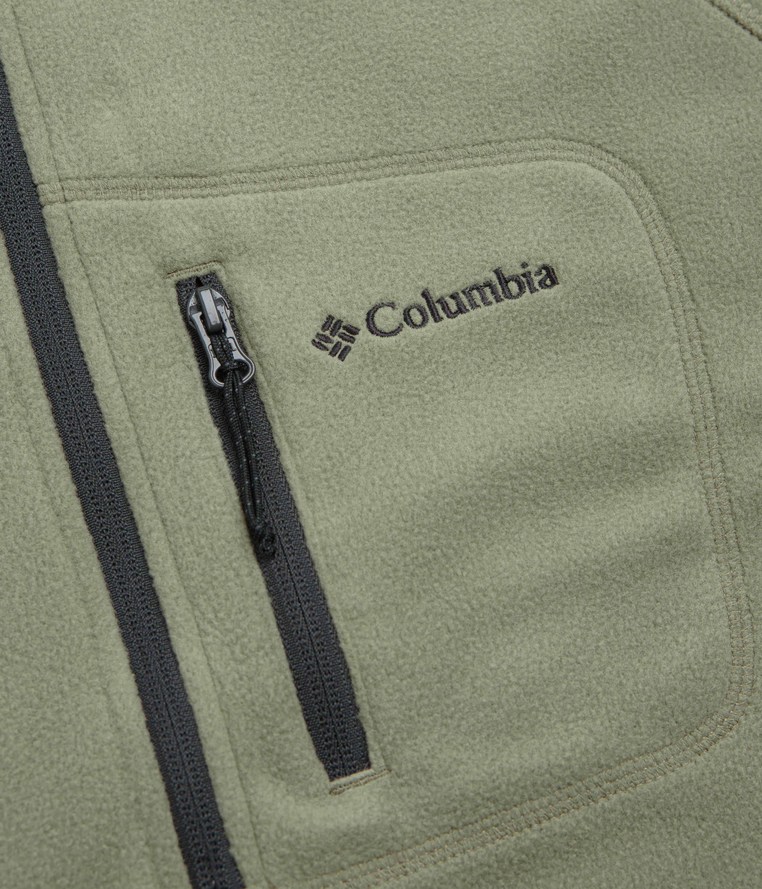 Columbia Fast Trek III Half Zip Fleece - Stone Green / Shark - Image 3