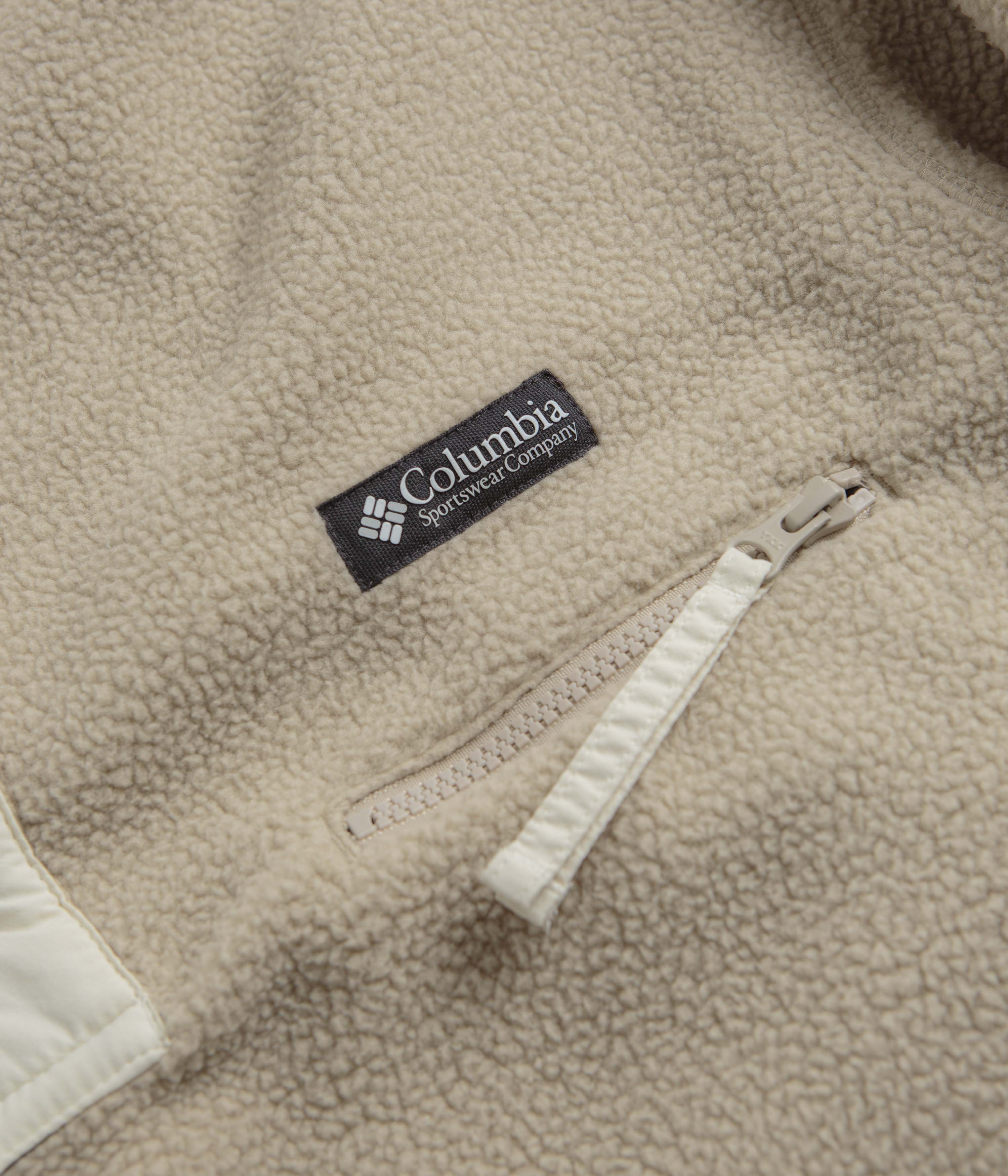 Columbia Helvetia Half Snap Fleece - Ancient Fossil - Image 3