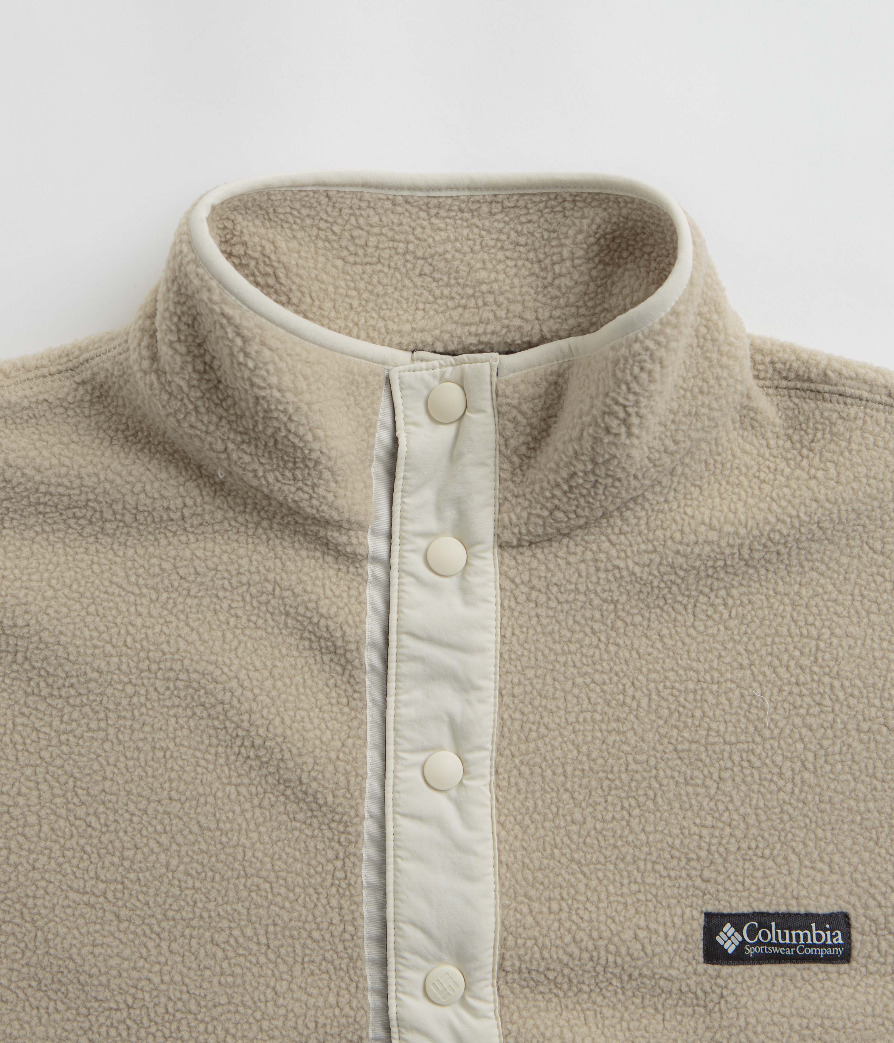 Columbia Helvetia Half Snap Fleece - Ancient Fossil - Image 4