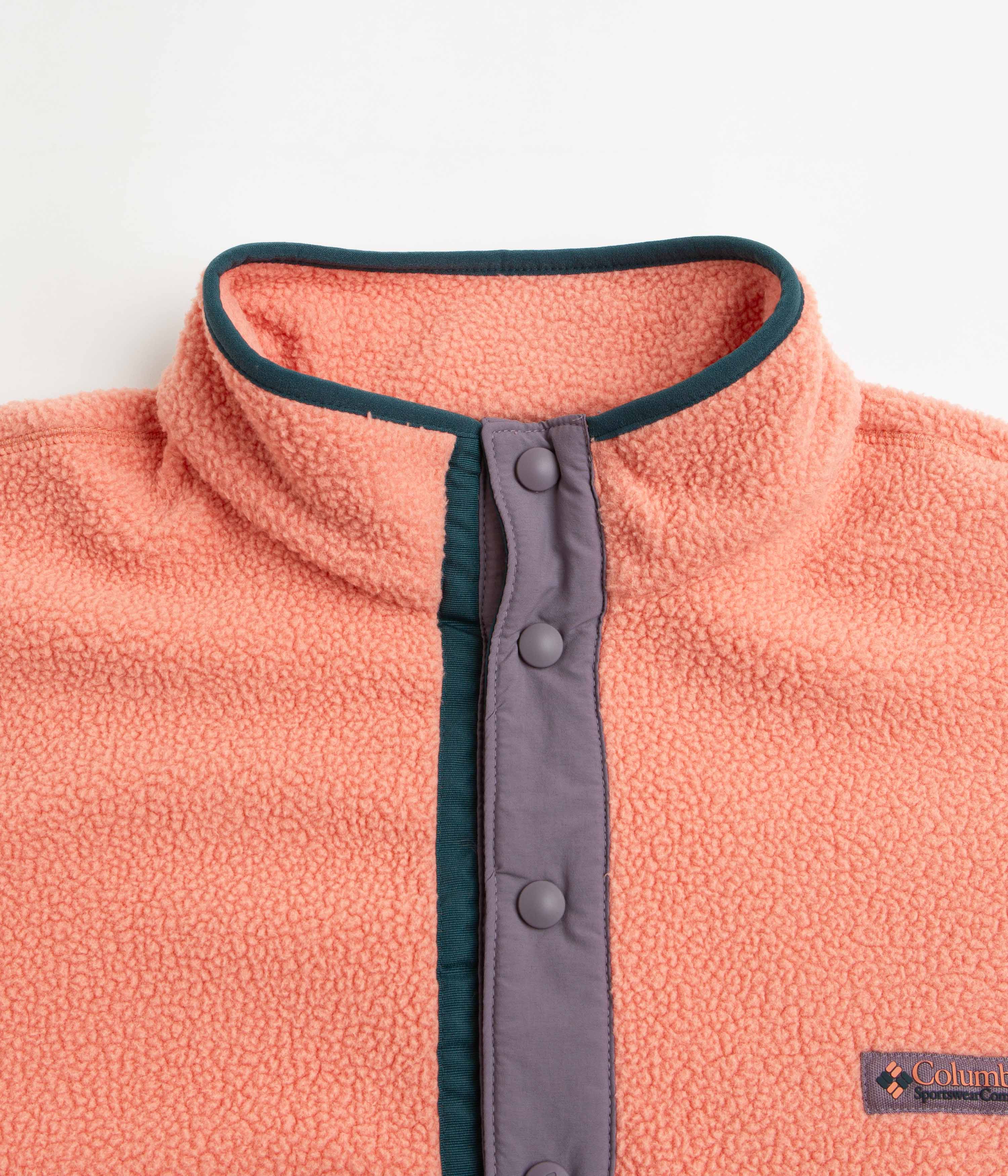 Columbia Helvetia Half Snap Fleece - Faded Peach - Image 2