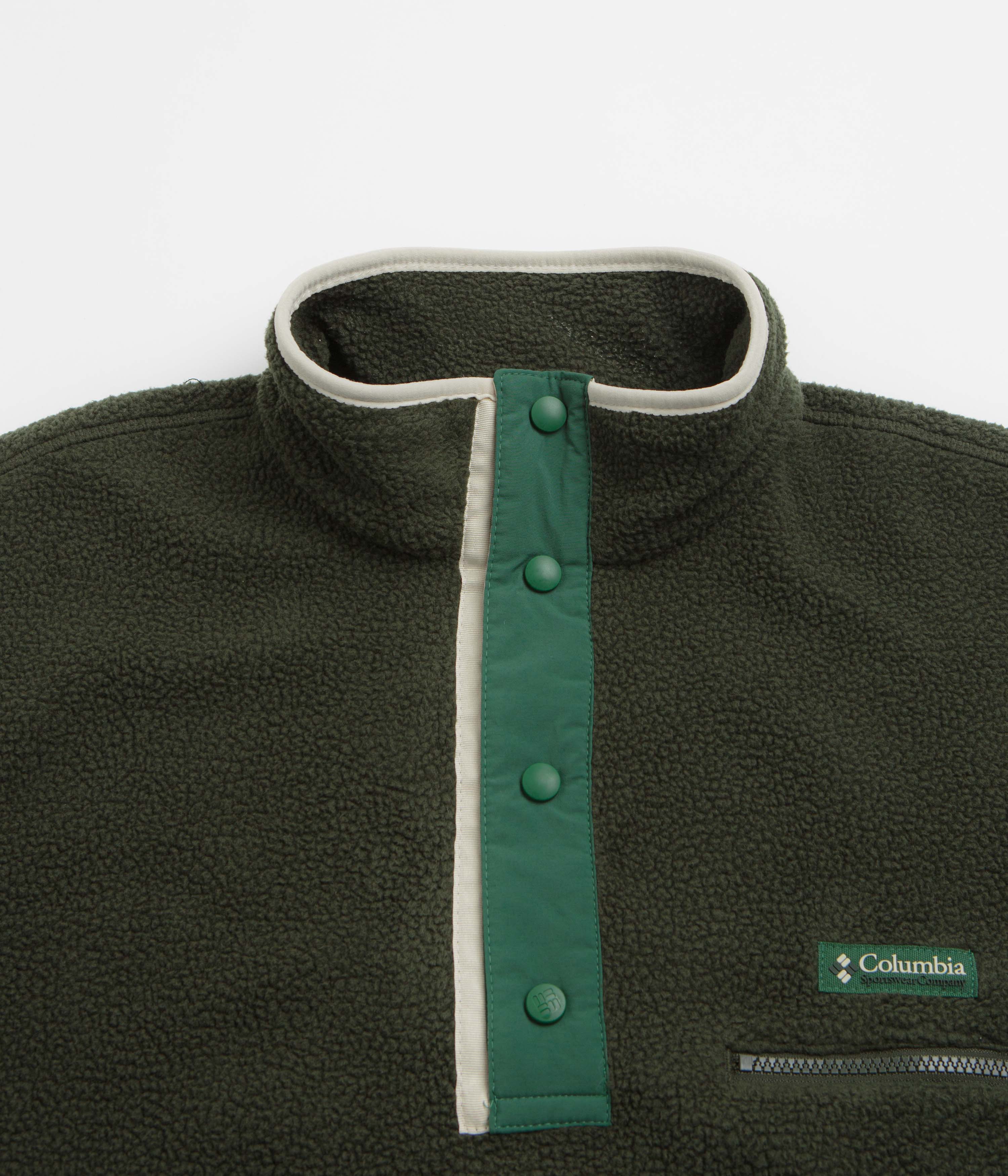 Columbia Helvetia II Half Snap Fleece - Greenscape - Image 2