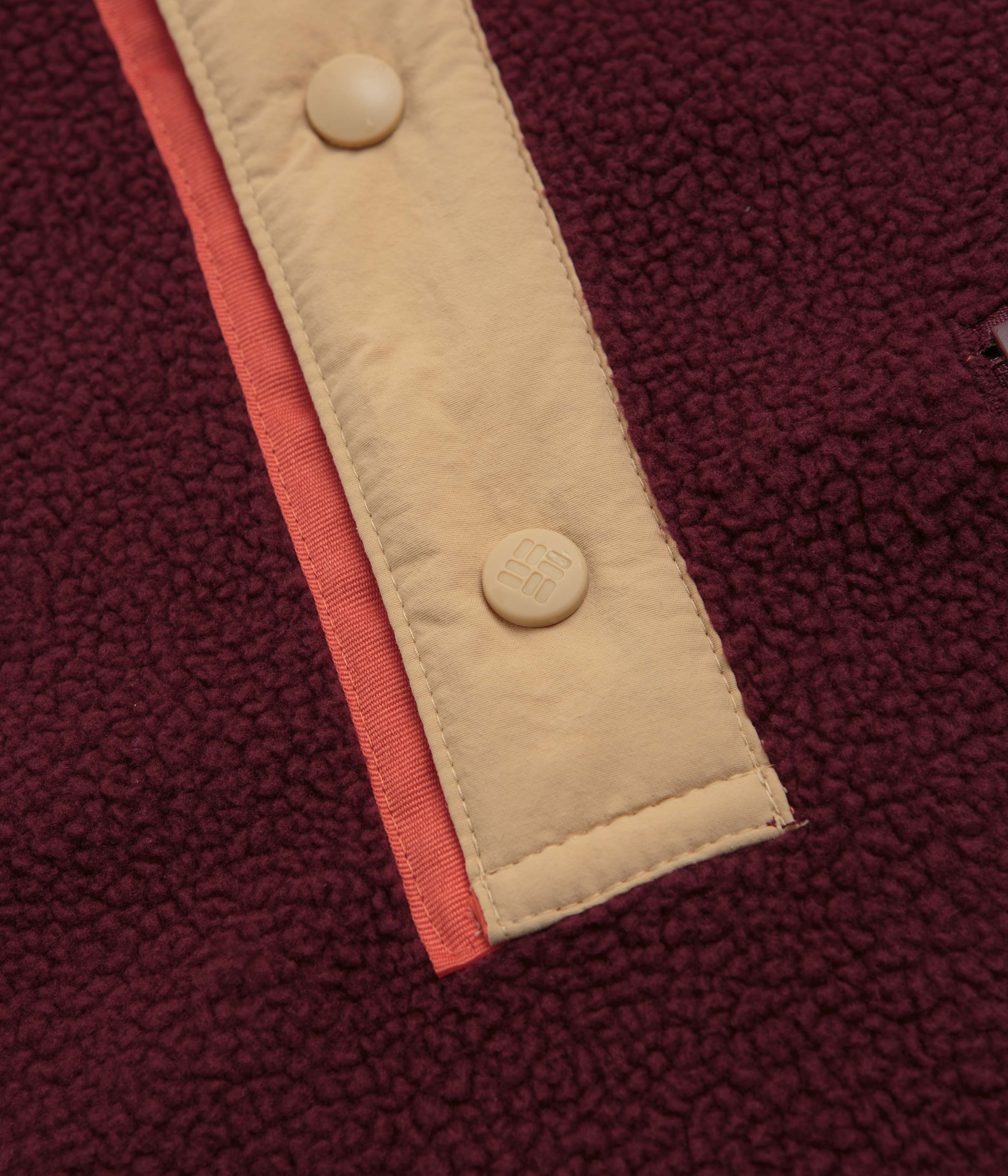Columbia Helvetia II Half Snap Fleece - Rich Wine - Image 4