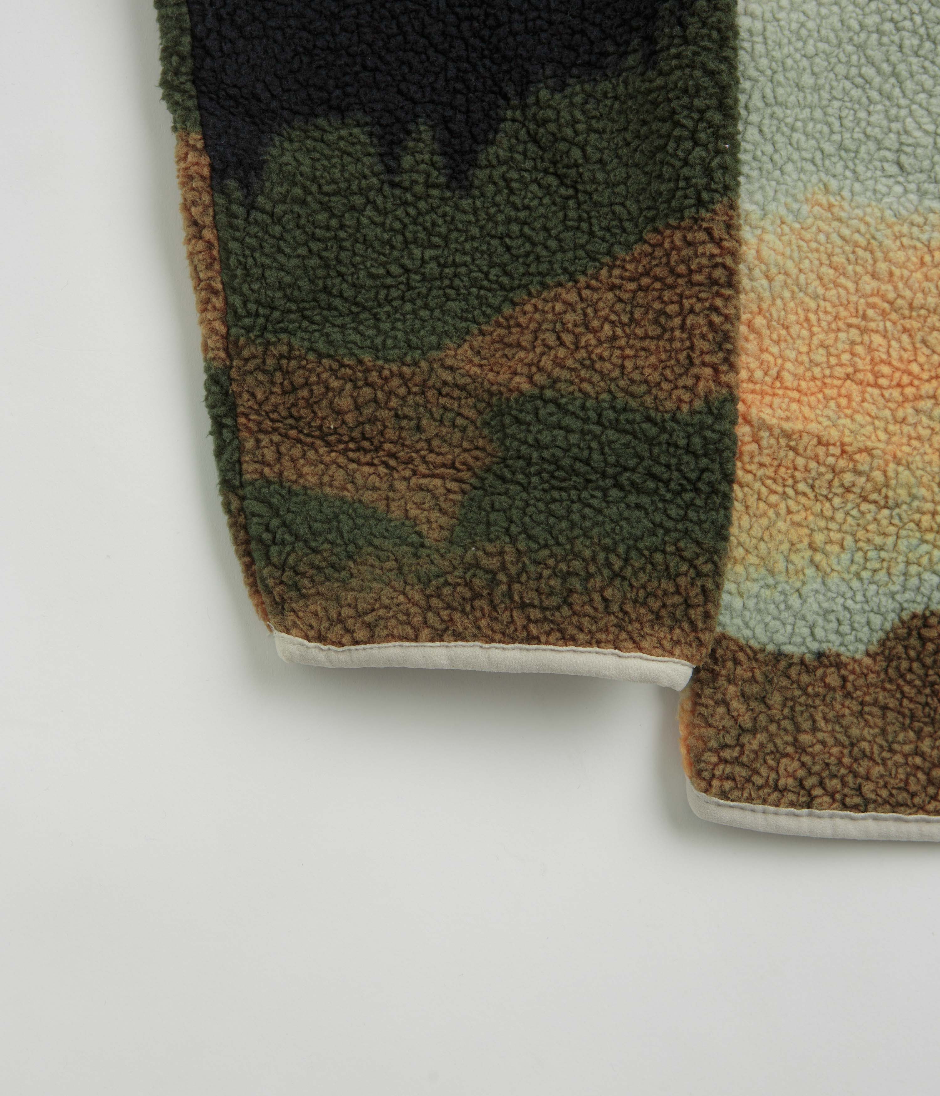 Columbia Helvetia II Printed Half Snap Fleece - Greenscape Dolomites - Image 2