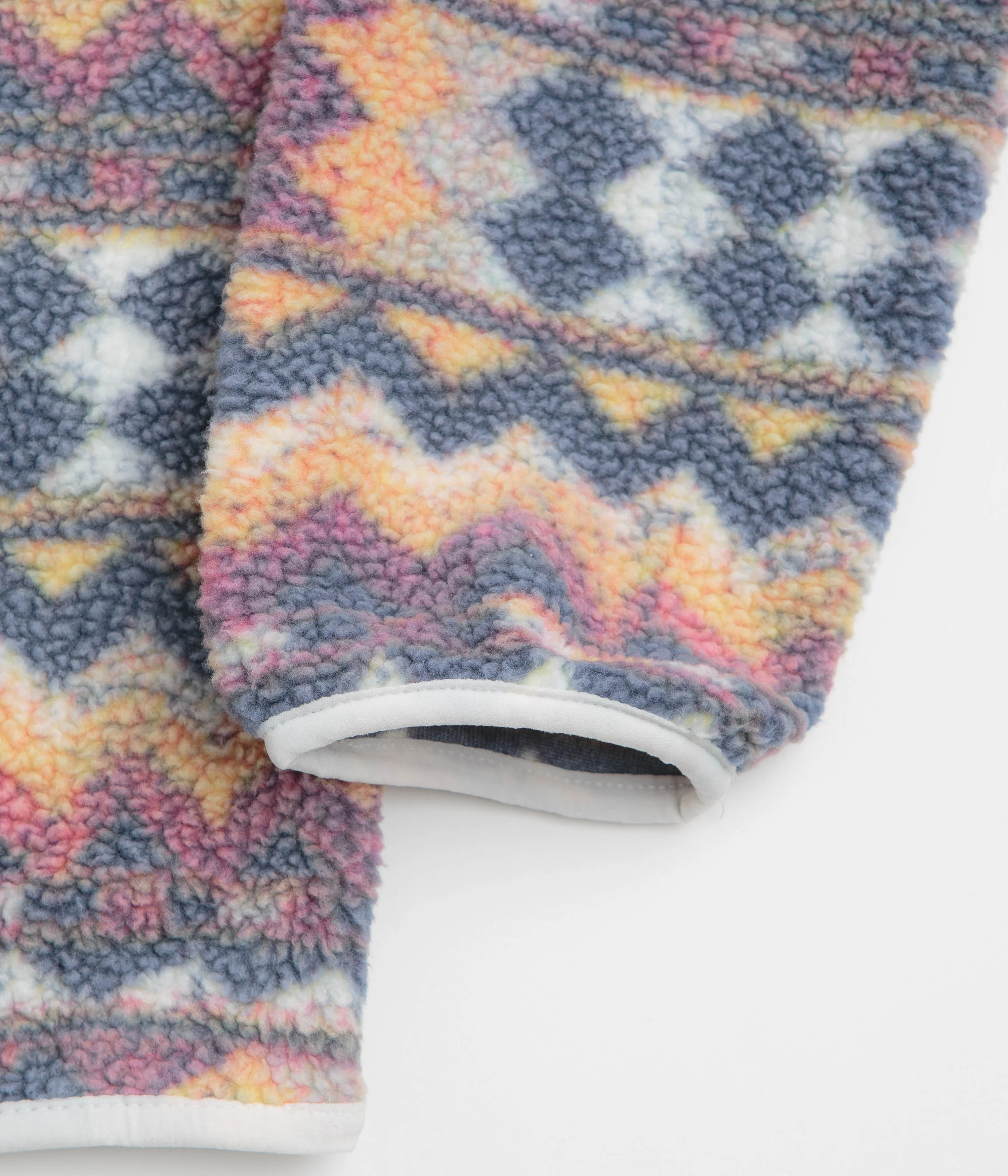 Columbia Helvetia II Printed Half Snap Fleece - Sea Salt / Retrotree - Image 6
