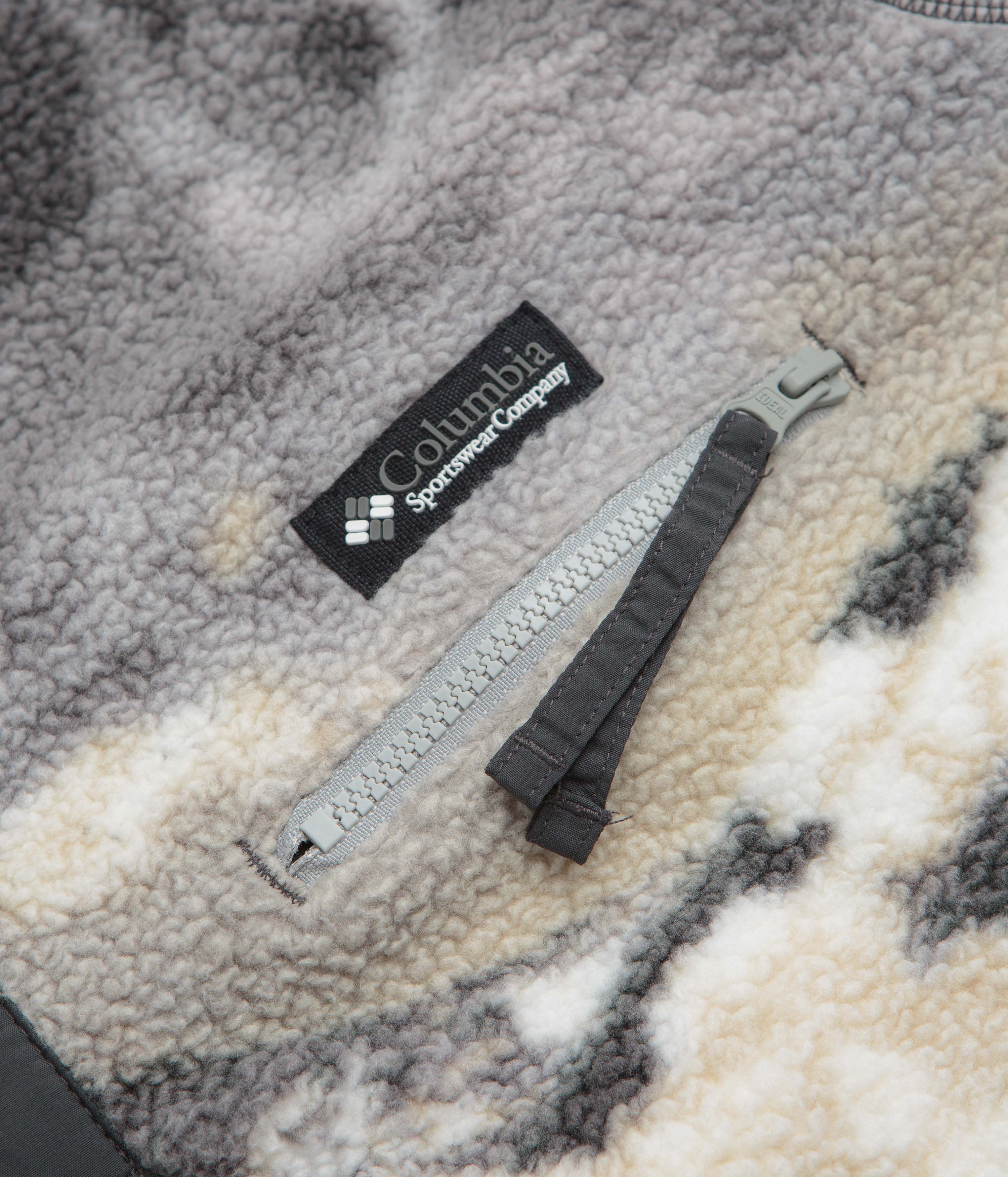 Columbia Helvetia II Printed Half Snap Fleece - Shark / Dreaming - Image 3