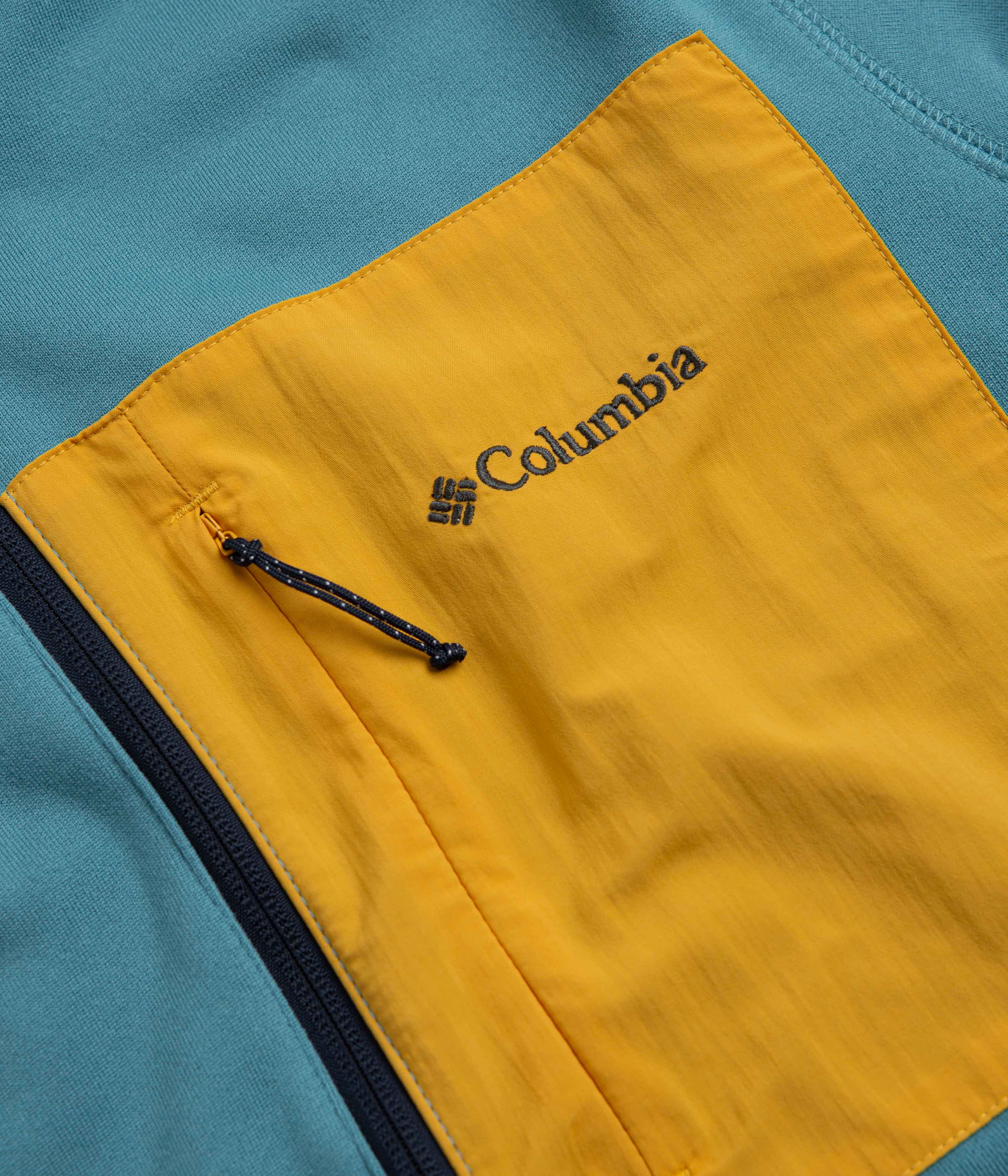 Columbia Hike Half Zip Fleece - Shasta / Collegiate Navy - Image 3