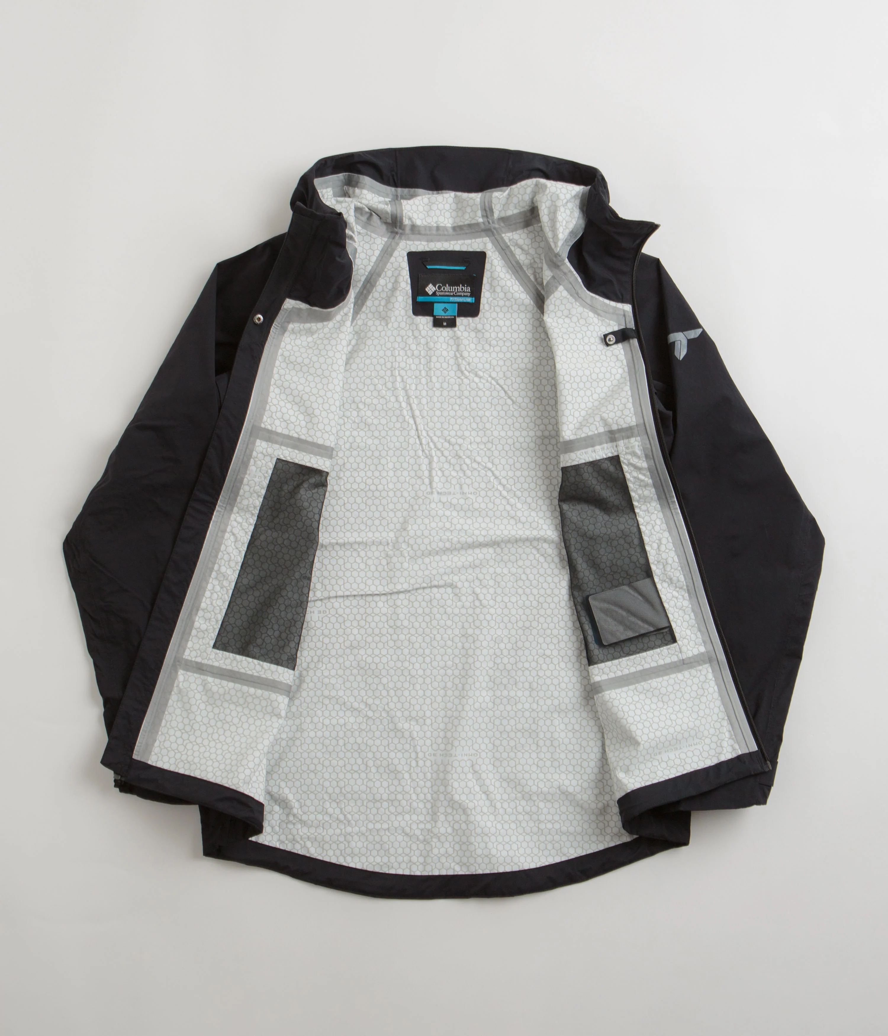Columbia Mazama Trail Shell Jacket - Black - Image 2