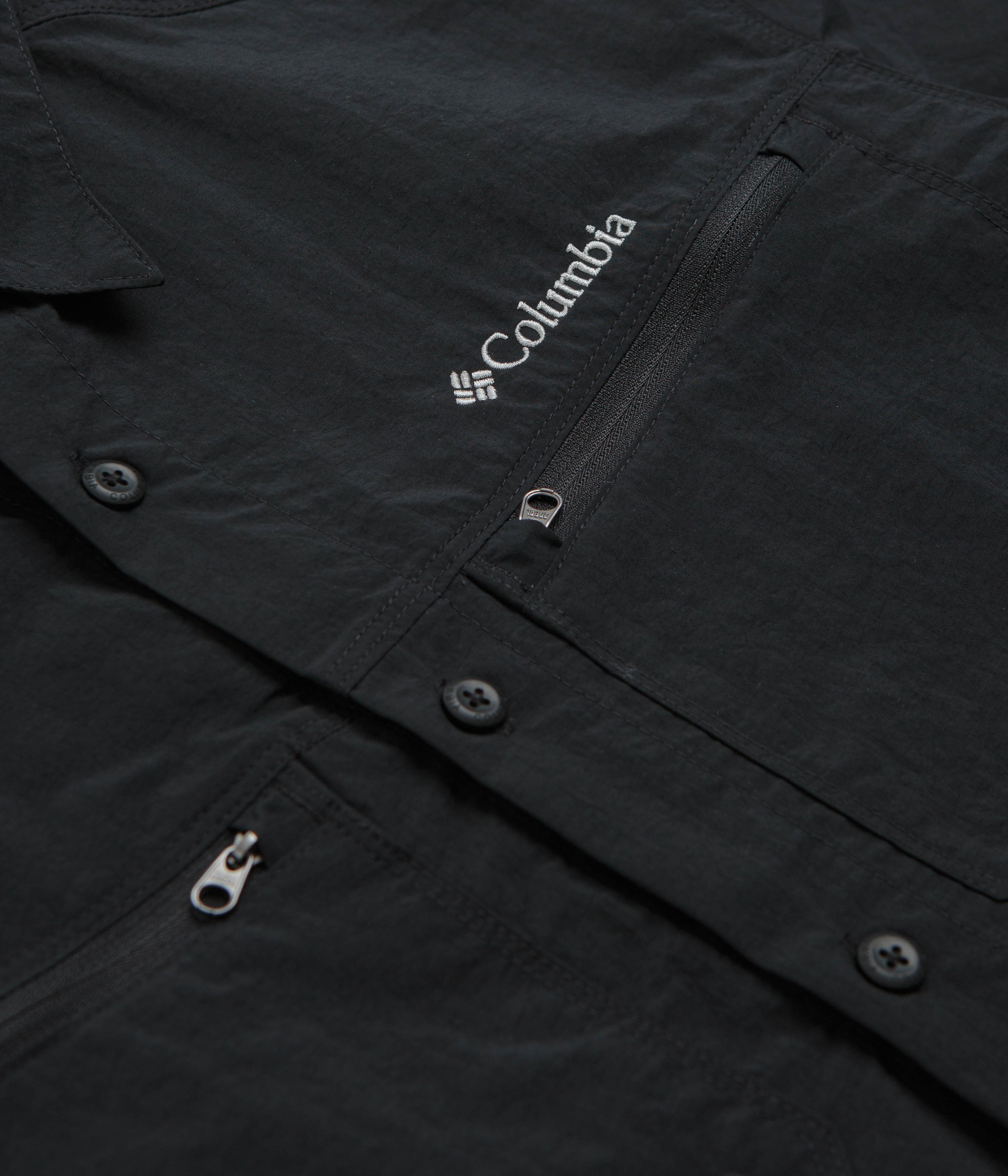 Columbia Mountaindale Short Sleeve Shirt - Black - Image 3