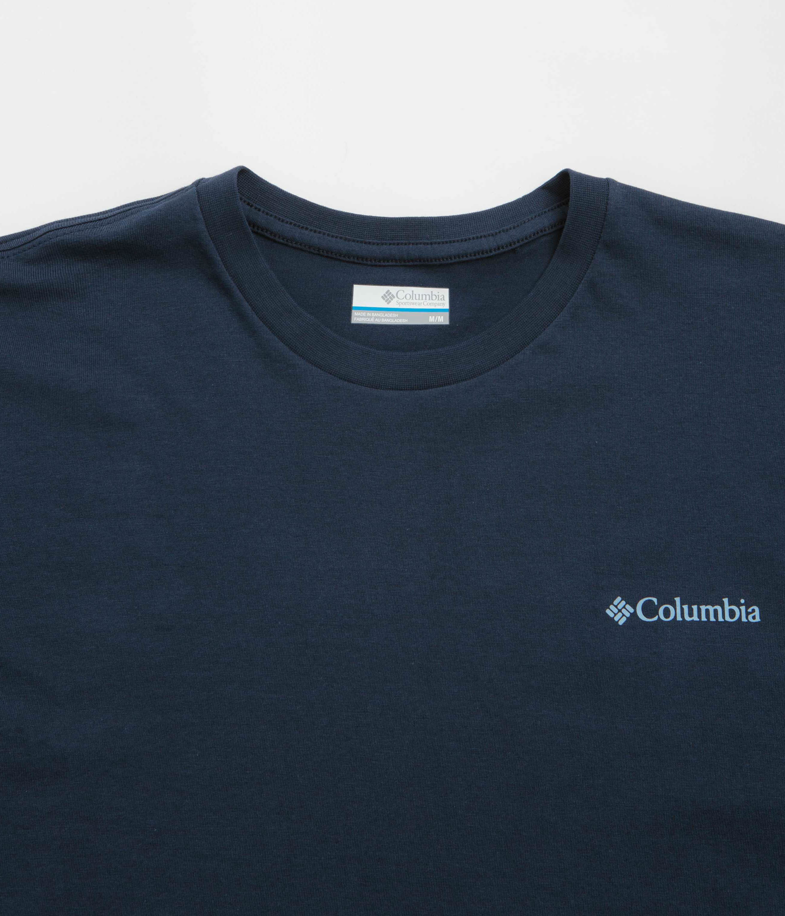 Columbia North Cascades T-Shirt - Collegiate Navy / Pasteled Framed - Image 4