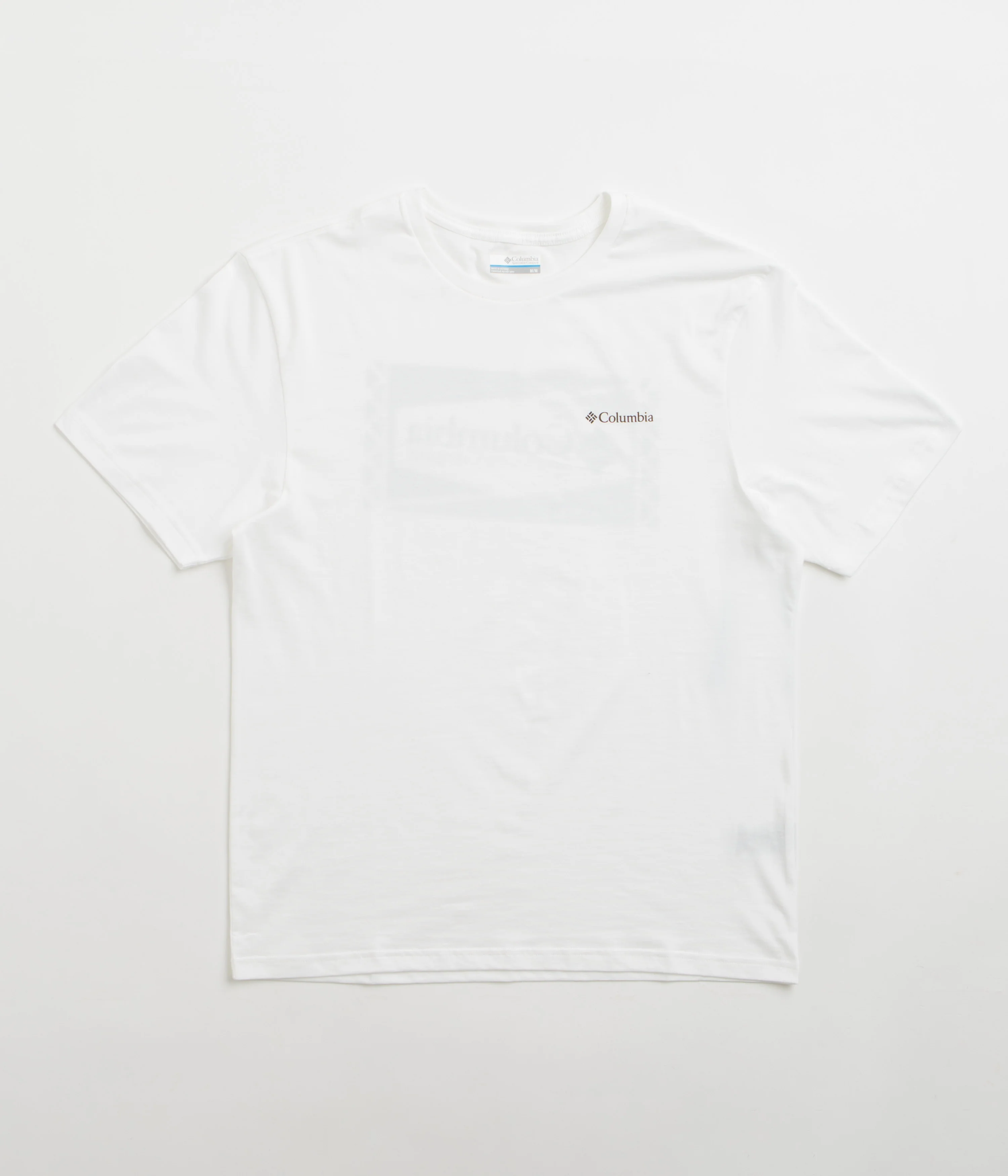 Columbia North Cascades T-Shirt - White / Hex Flag - Image 2