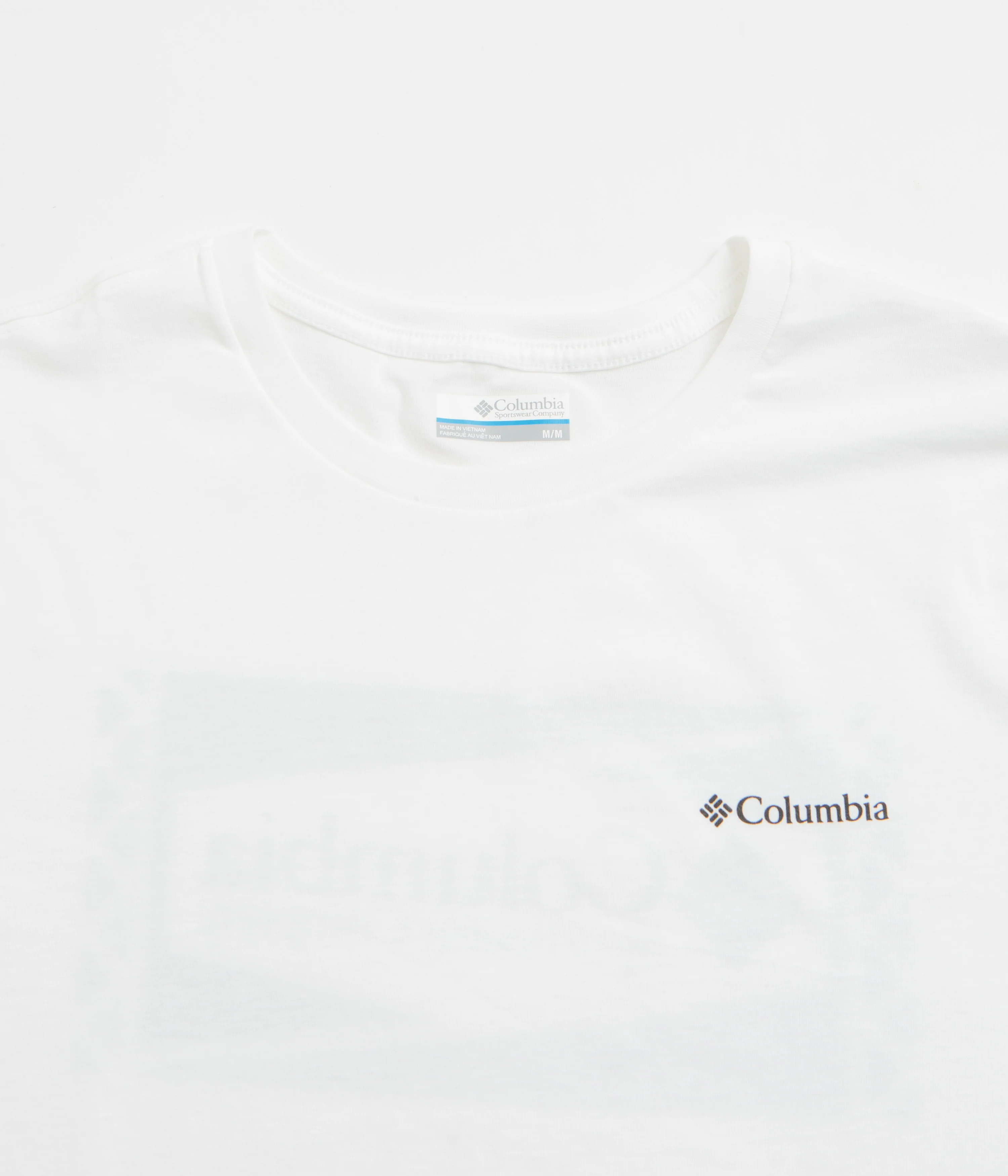 Columbia North Cascades T-Shirt - White / Hex Flag - Image 3