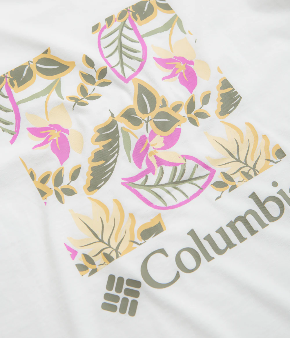 Columbia North Cascades T-Shirt - White / Pasteled Framed - Image 5