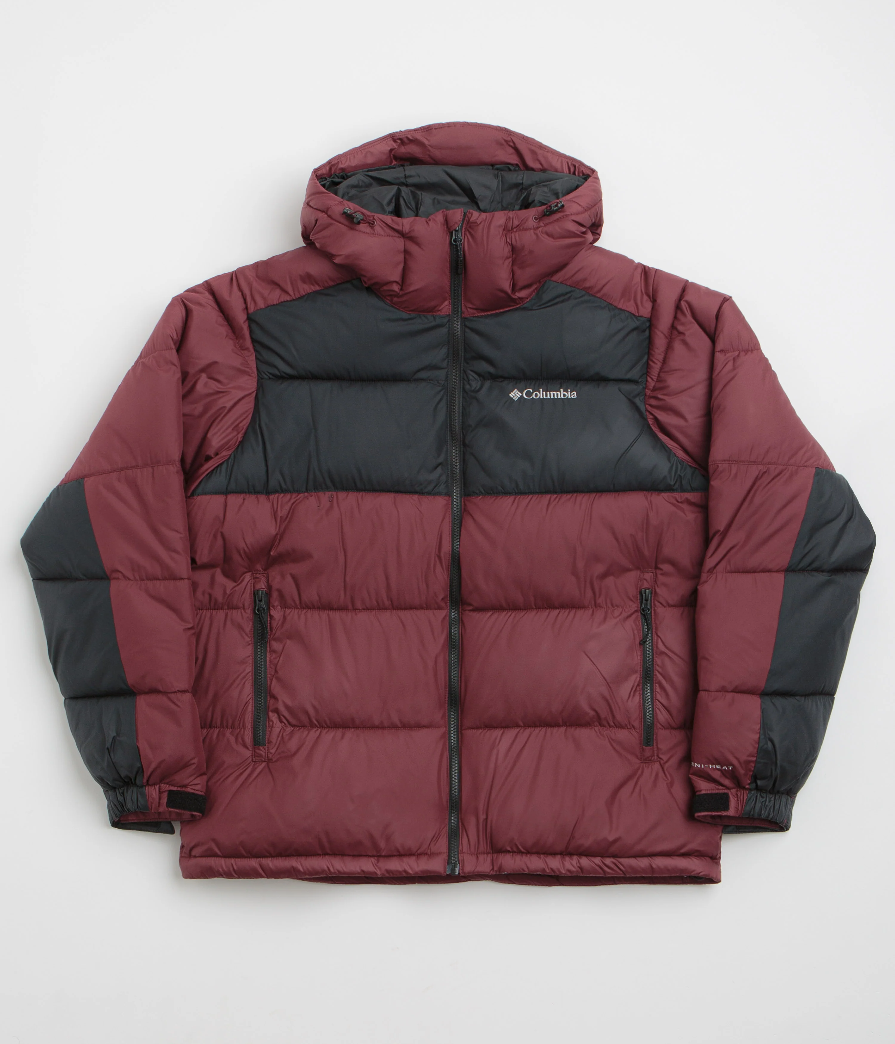Columbia Pike Lake II Hooded Jacket - Rich Wine / Black
