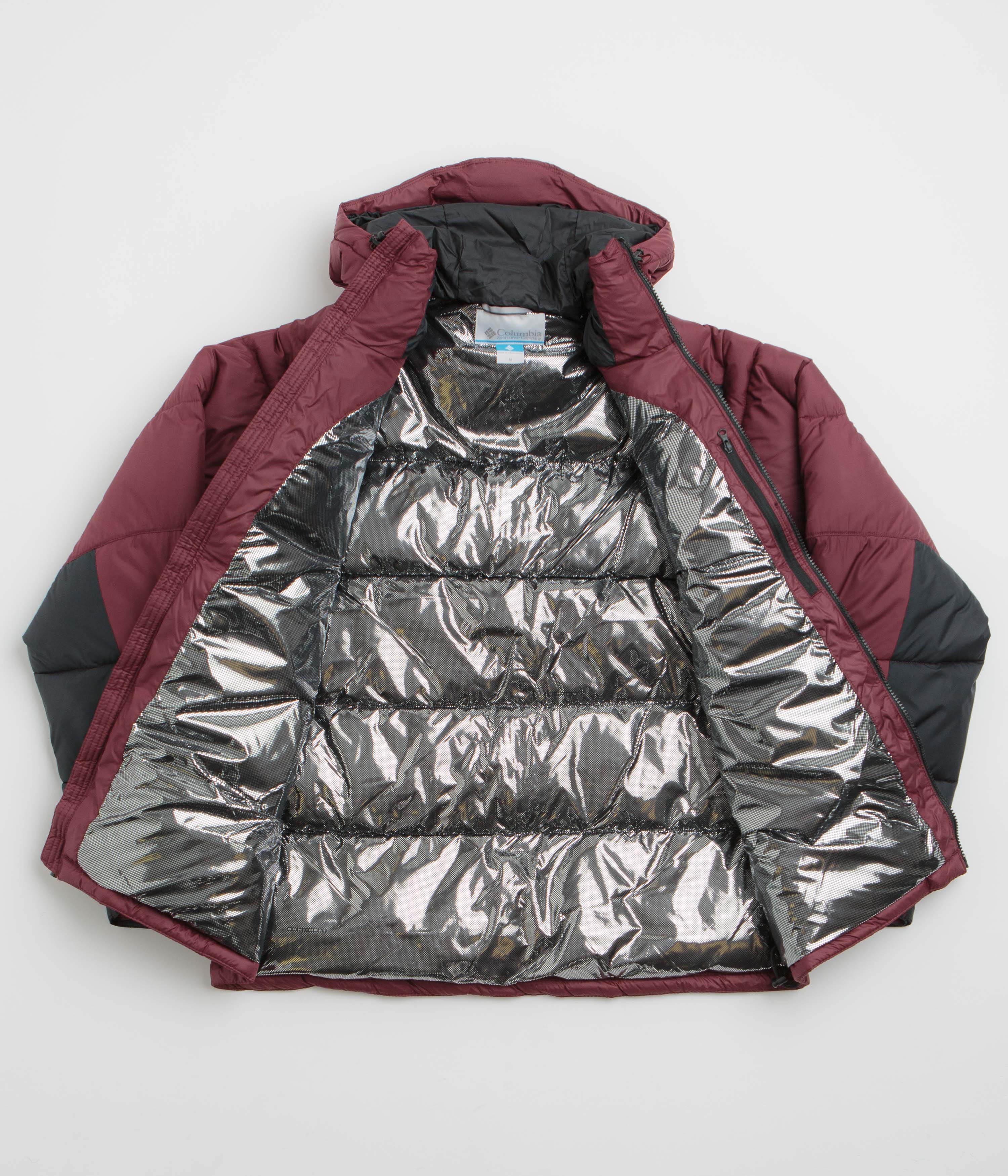 Columbia Pike Lake II Hooded Jacket - Rich Wine / Black - Image 2