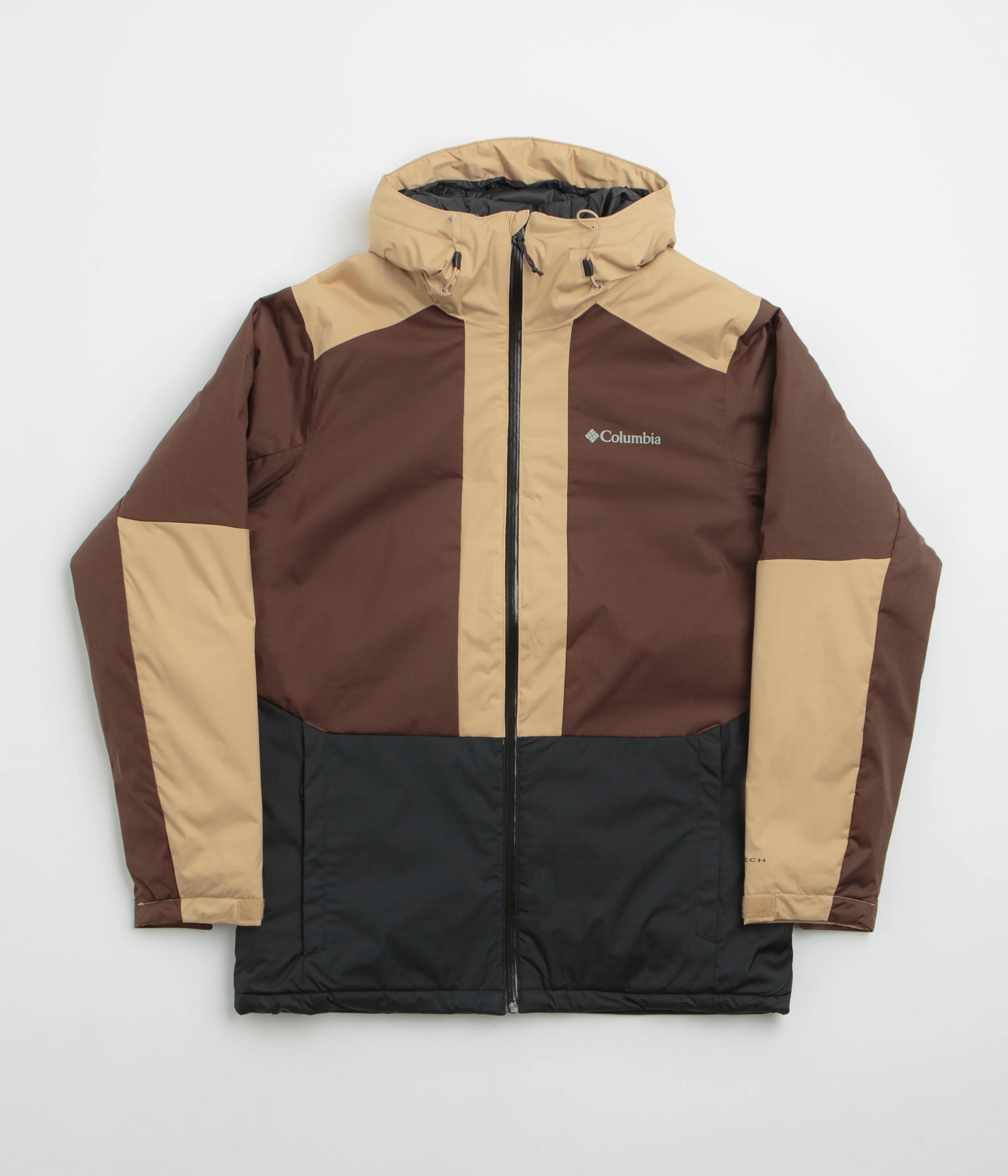 Columbia Point Park II Insulated Jacket - Black / Tobacco / Canoe