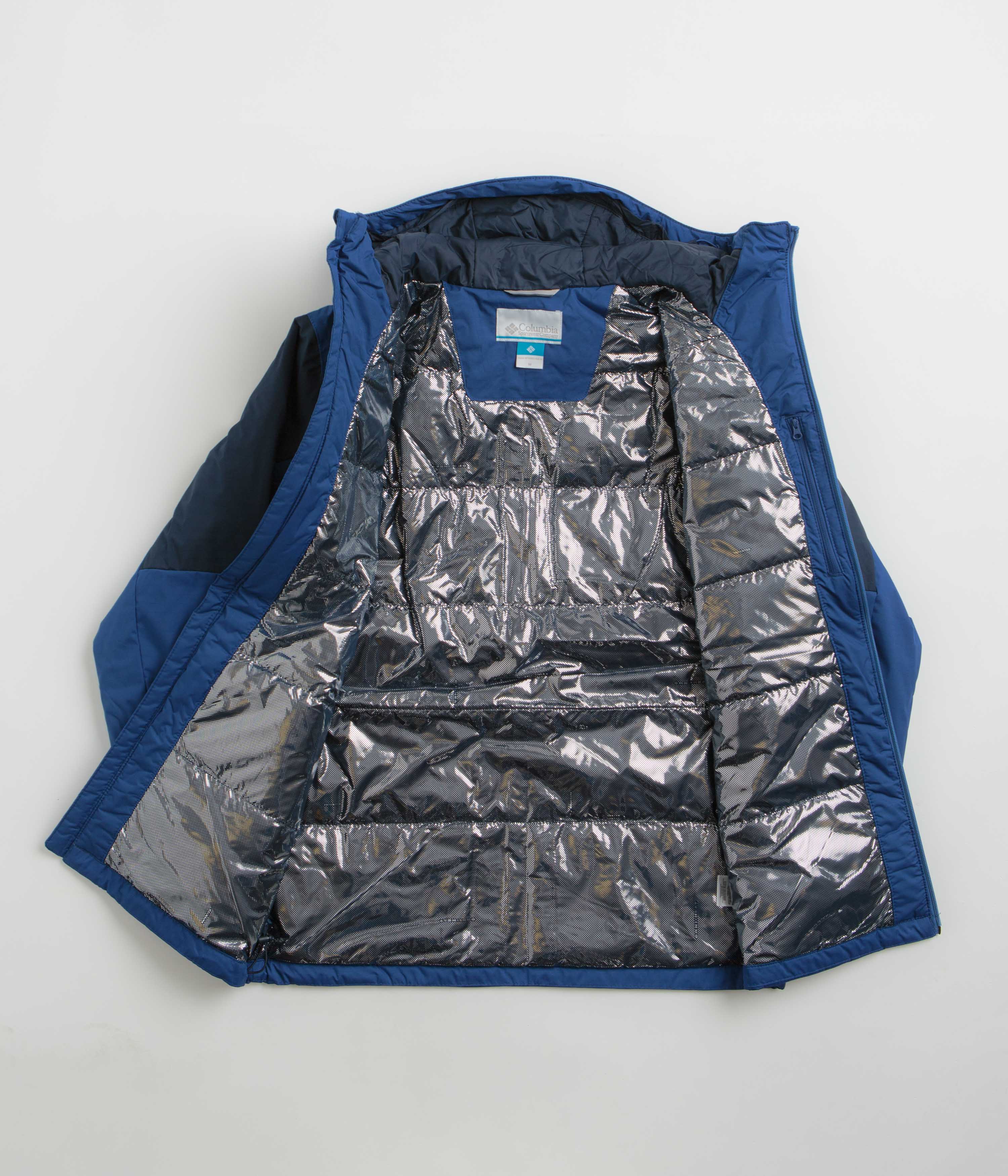 Columbia Point Park II Insulated Jacket - Mountain Blue / Collegiate Navy - Image 2