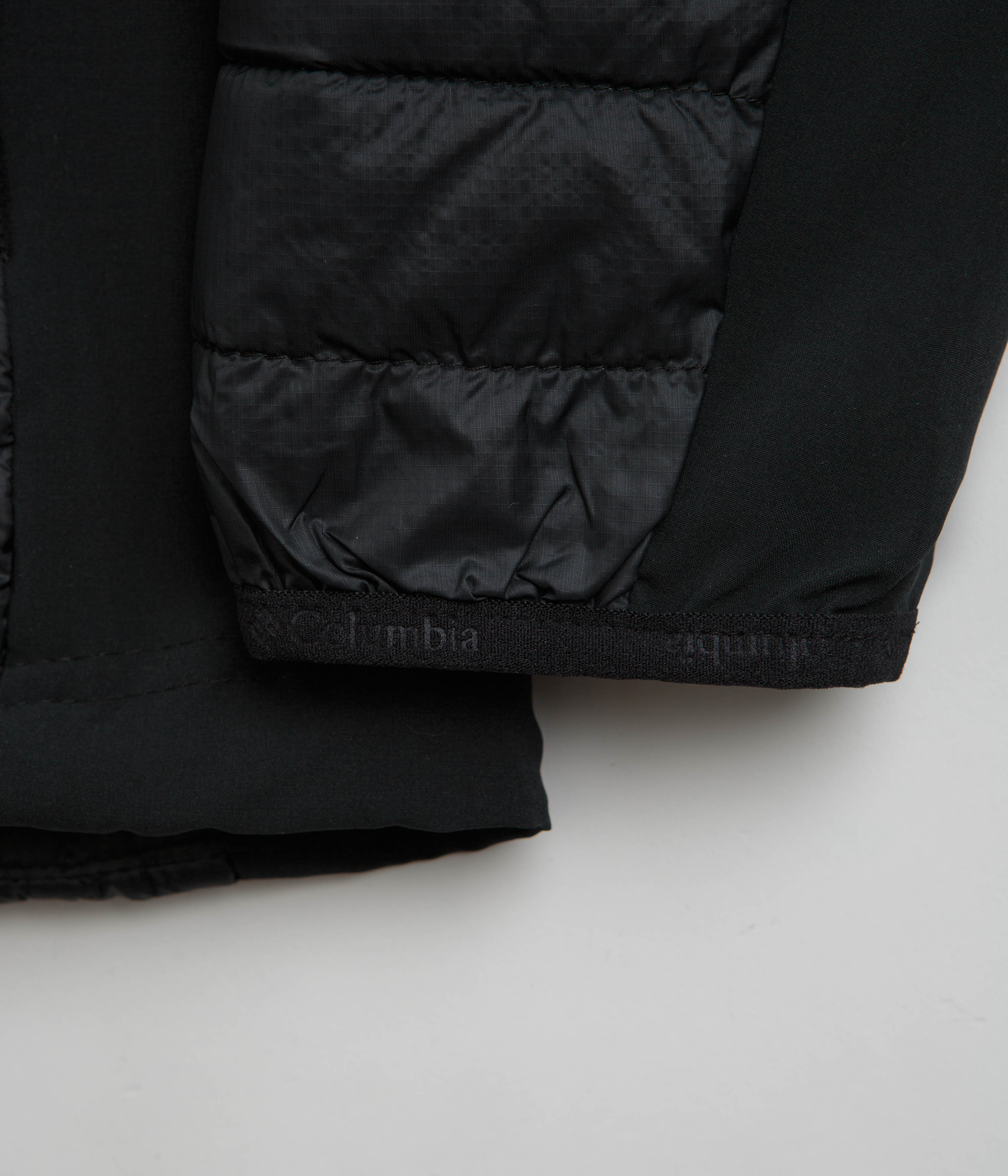 Columbia Powder Pass Hybrid Hooded Jacket - Black - Image 8