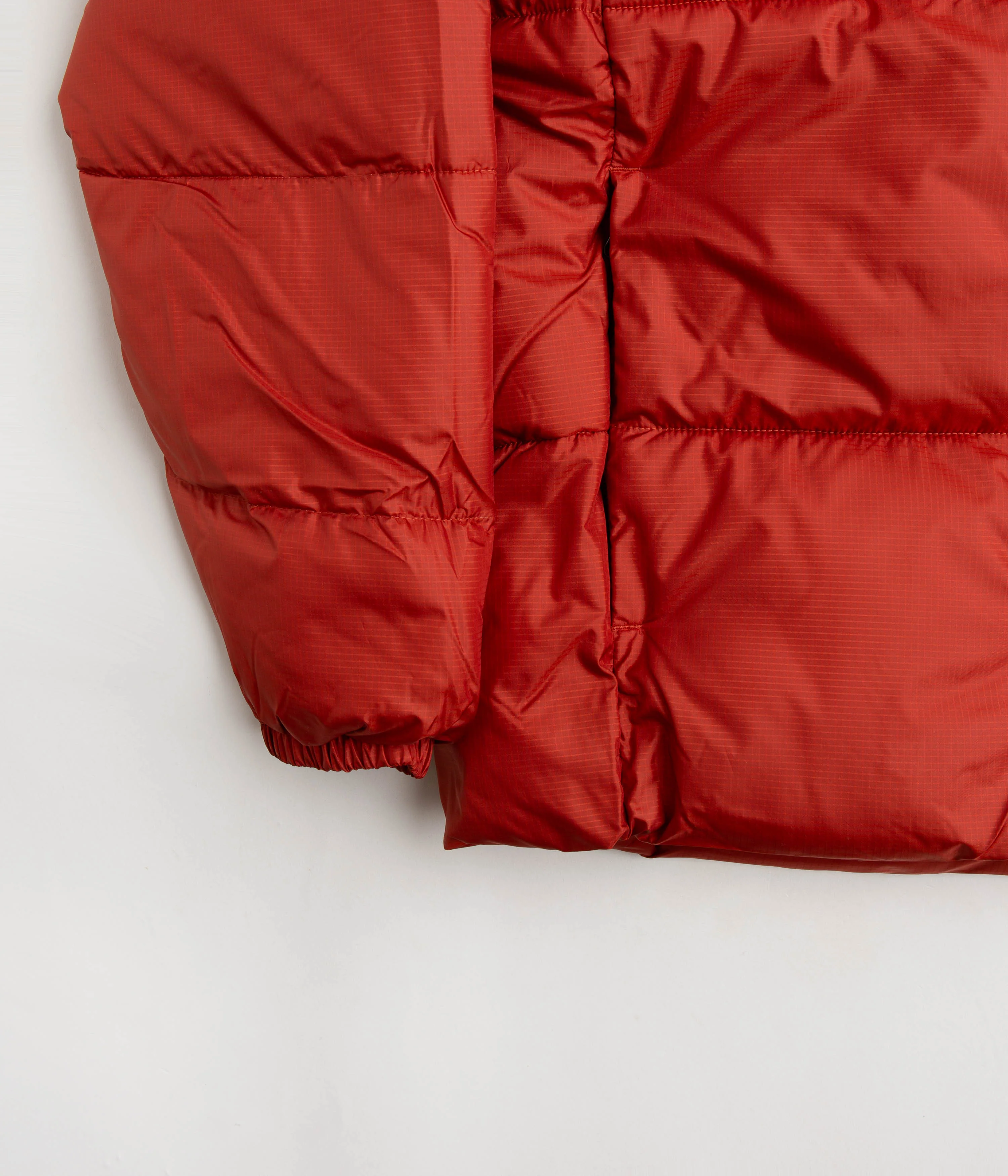Columbia Puffect Hooded Jacket - Warp Red / Shark - Image 2