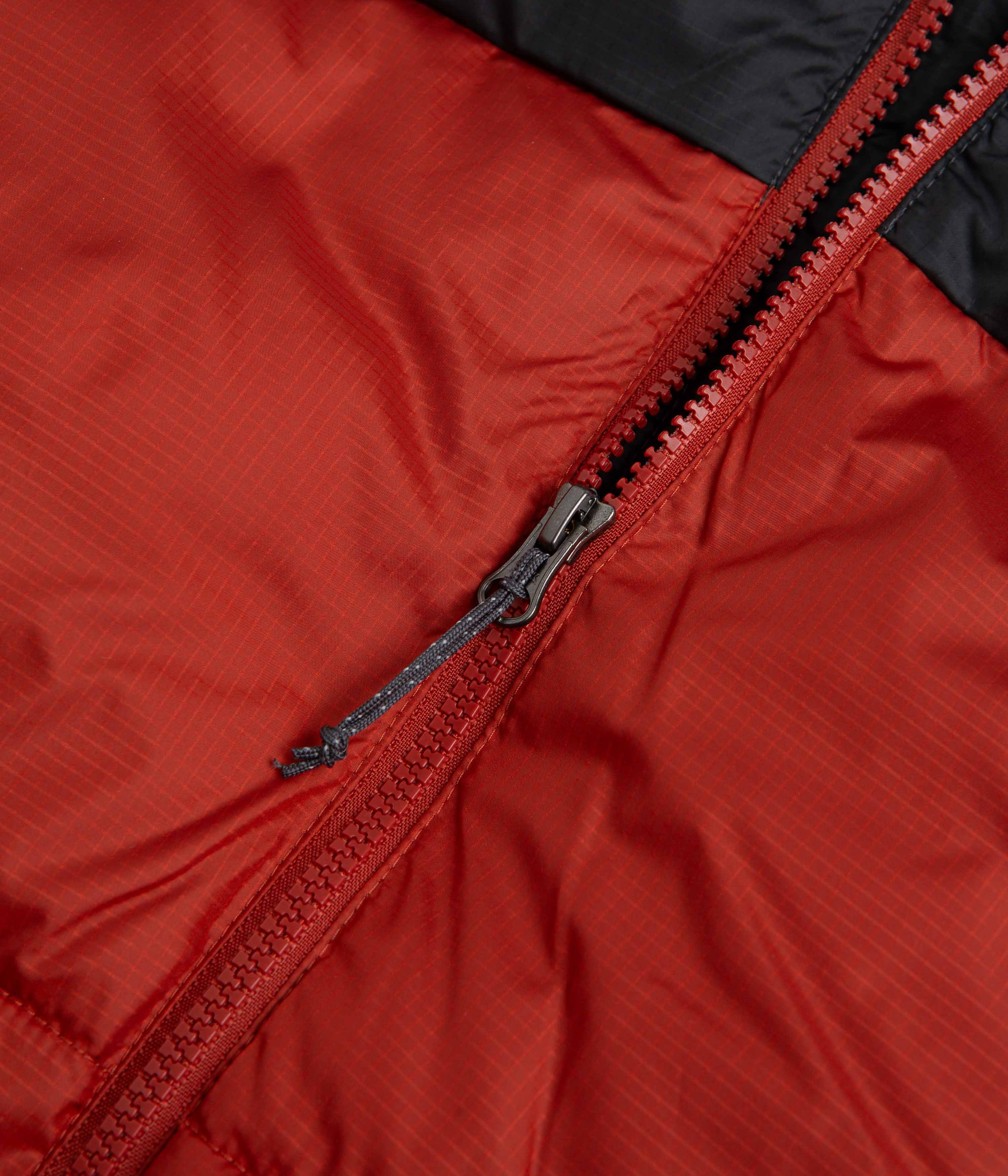 Columbia Puffect Hooded Jacket - Warp Red / Shark - Image 3