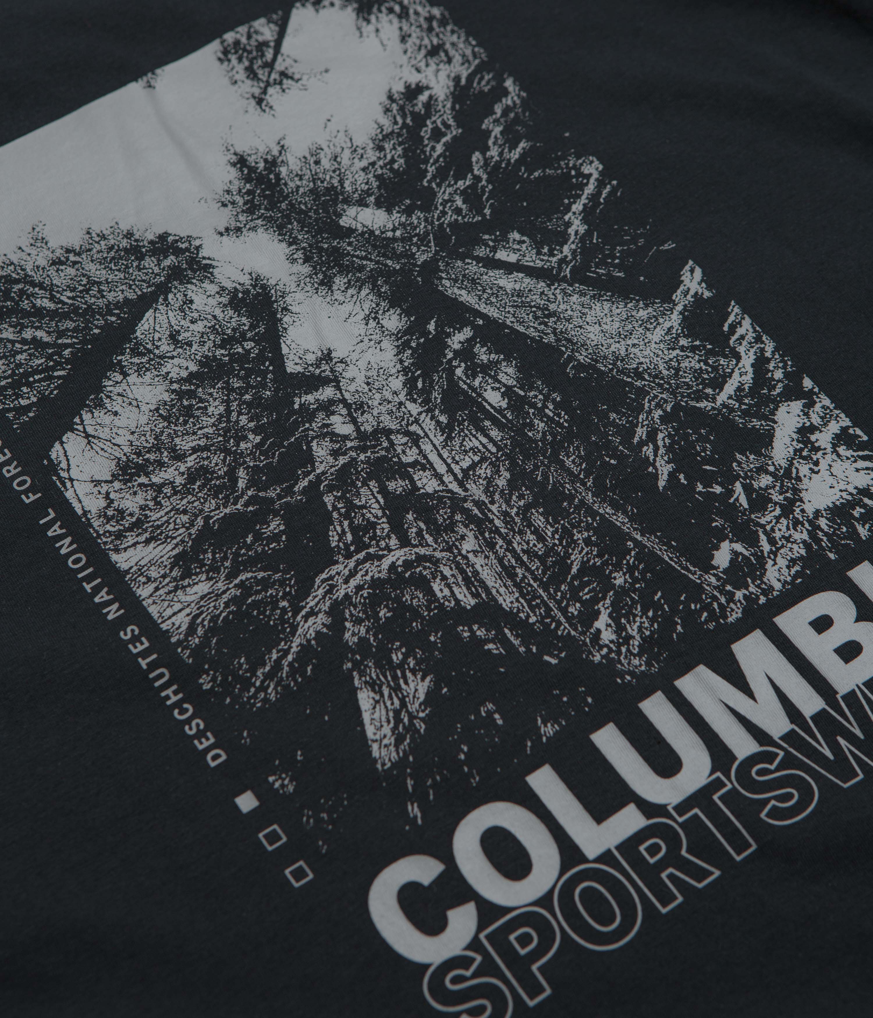 Columbia Rapid Ridge Back Graphic II T-Shirt - Black / Amazing Heights - Image 4