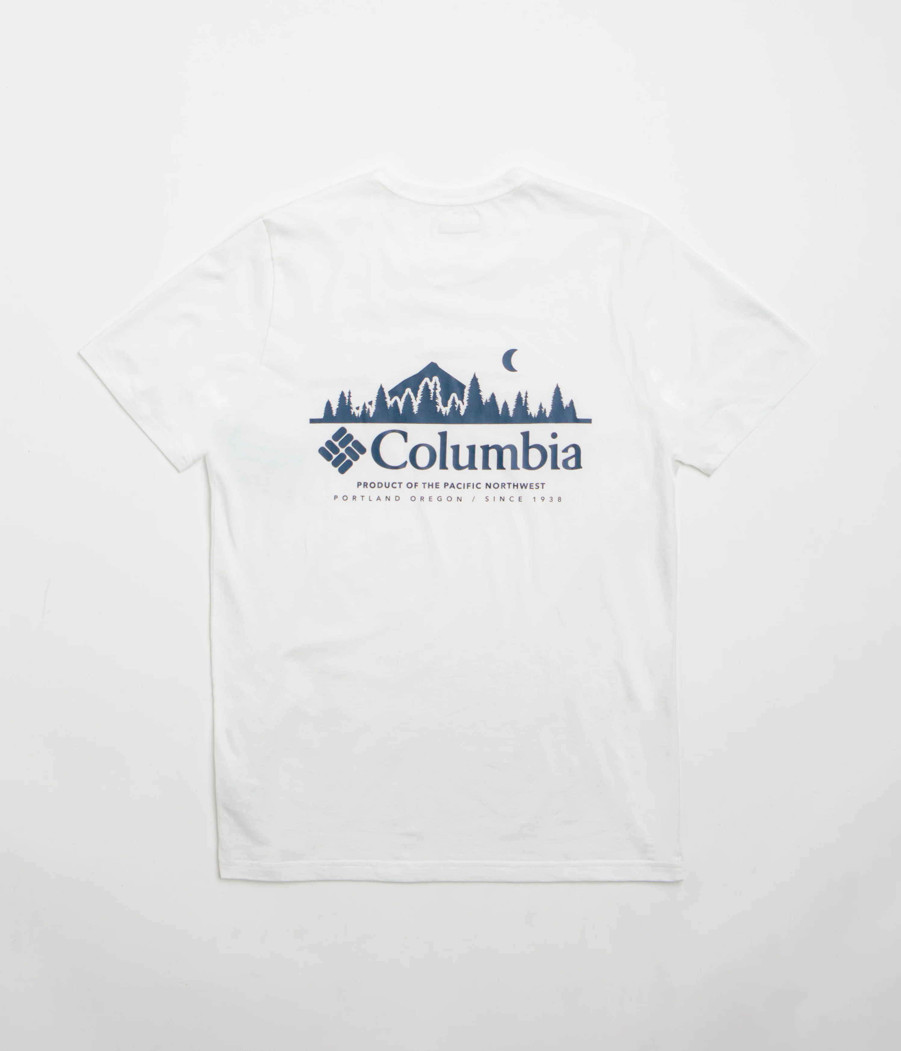 Columbia Rapid Ridge Back Graphic II T-Shirt - White / Heavenly Horizons