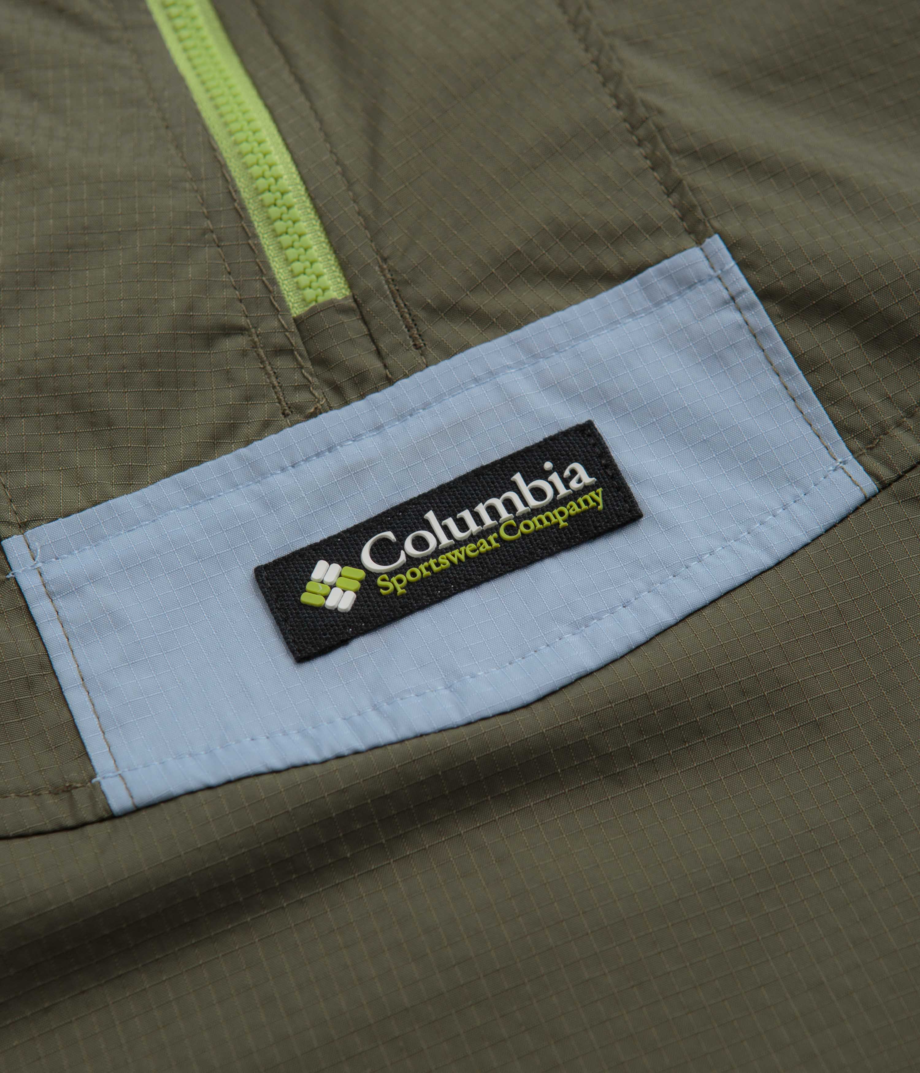 Columbia Riptide Anorak - Stone Green / Napa Green / Whisper - Image 3
