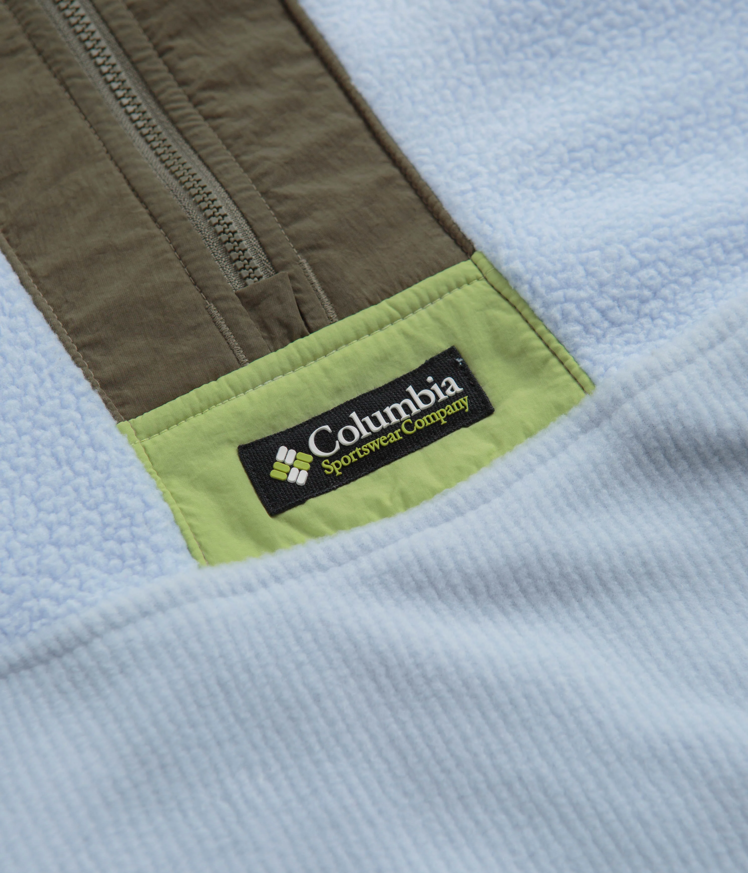 Columbia Riptide Fleece - Whisper / Stone Green / Napa Green - Image 3