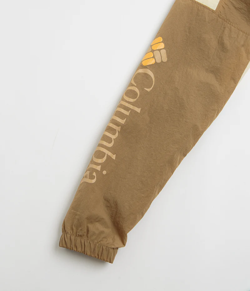 Columbia Riptide II Retro Windbreaker Anorak - Delta / Lemon Wash - Image 6