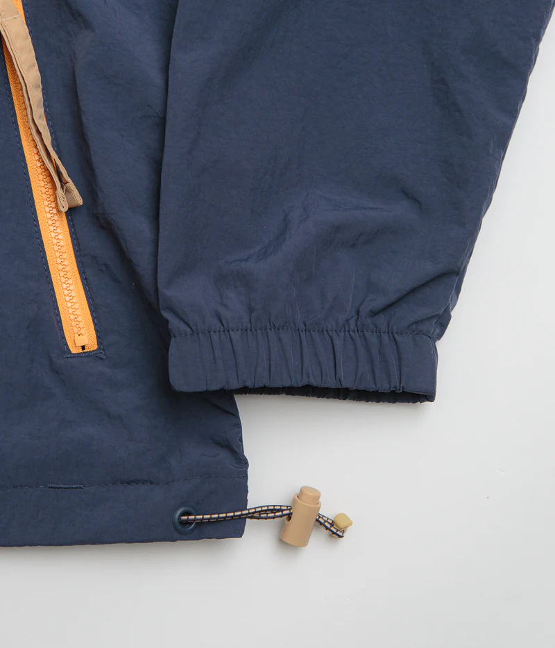 Columbia Riptide II Retro Windbreaker Anorak - Nocturnal / Summer Orange - Image 7